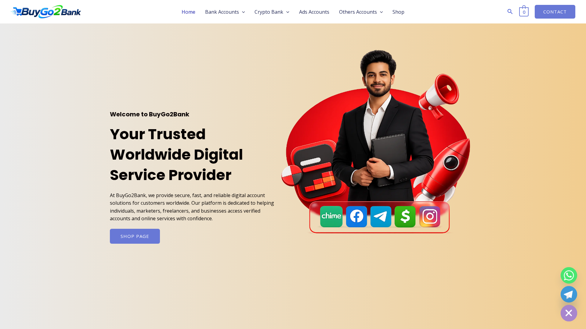 Screenshot of buygo2bank.com.smmserviceusa.com