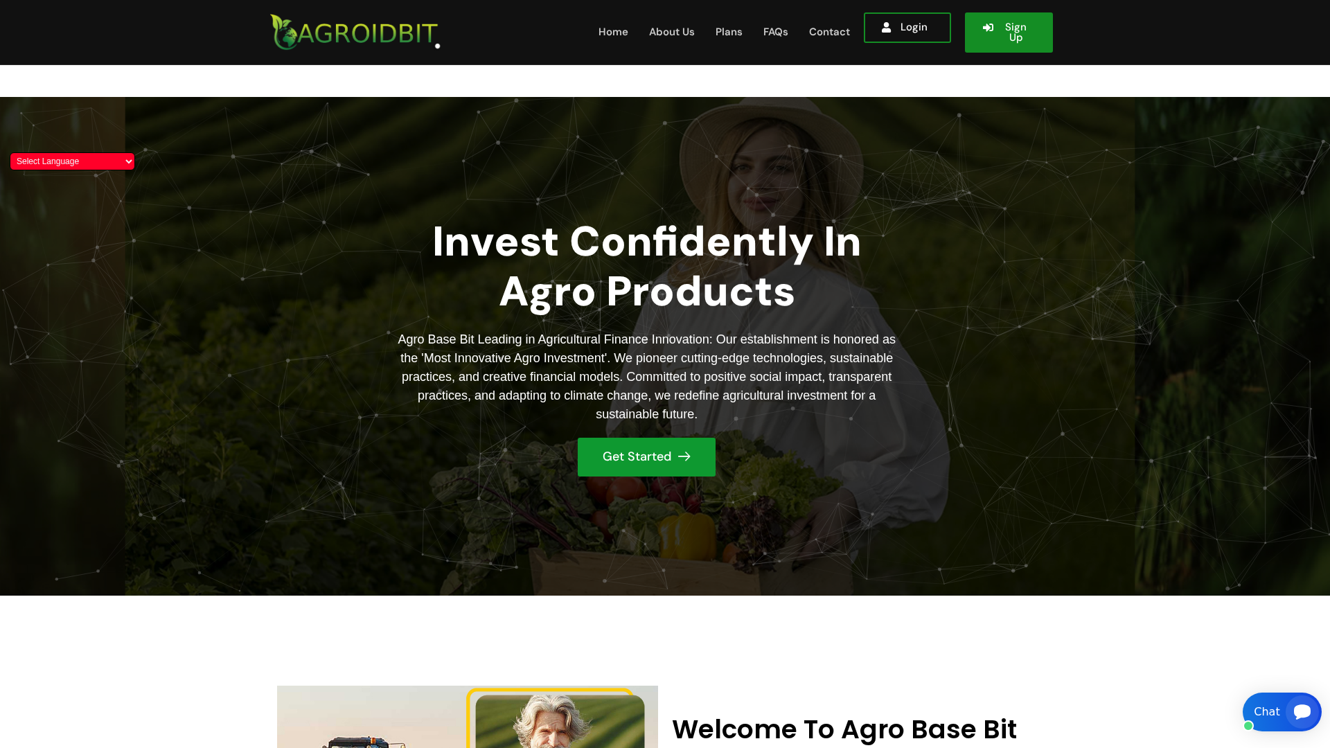 Screenshot of agroidbit.com