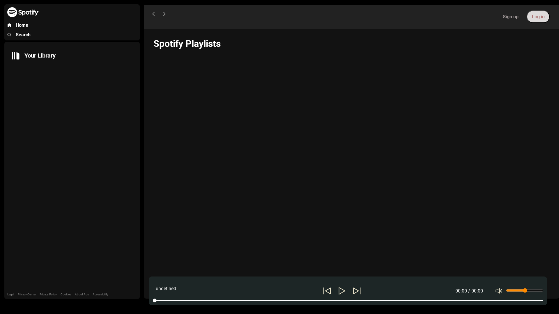 Screenshot of spotify-clone-sepia-nine.vercel.app