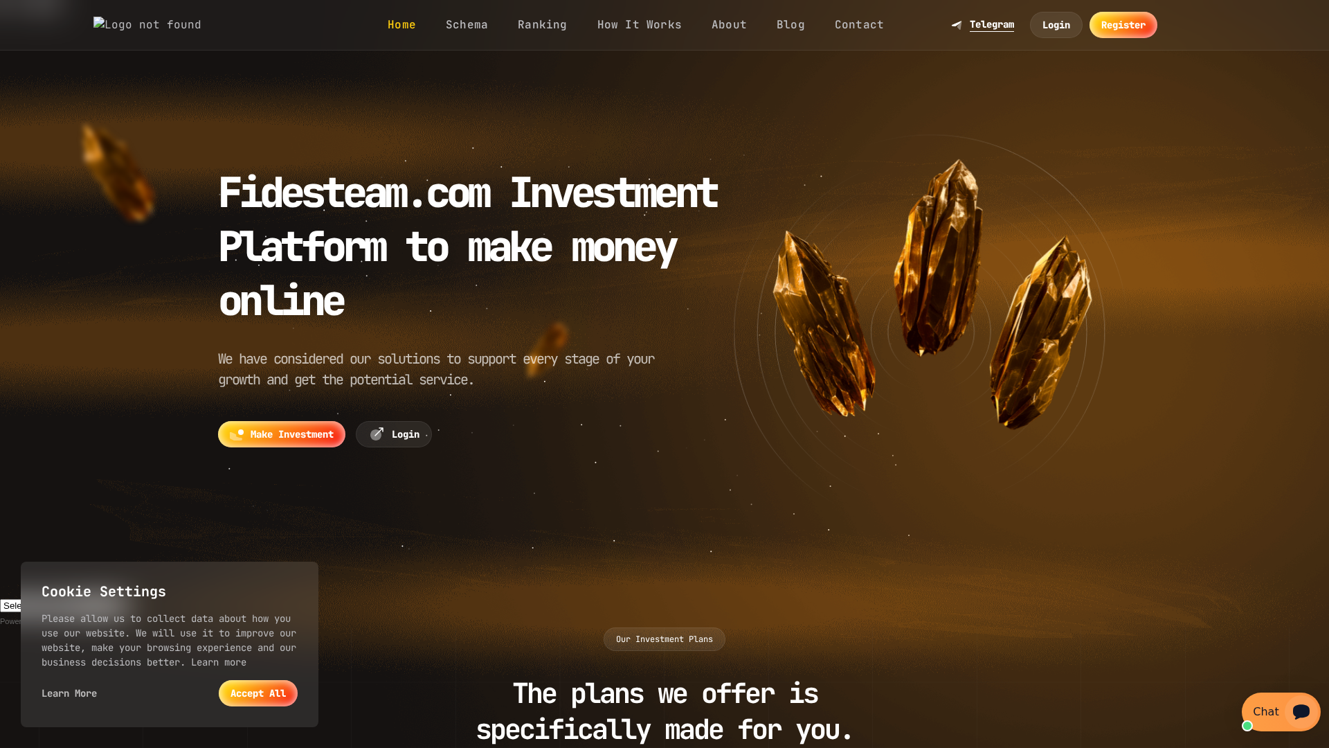 Screenshot of fidesteam.com