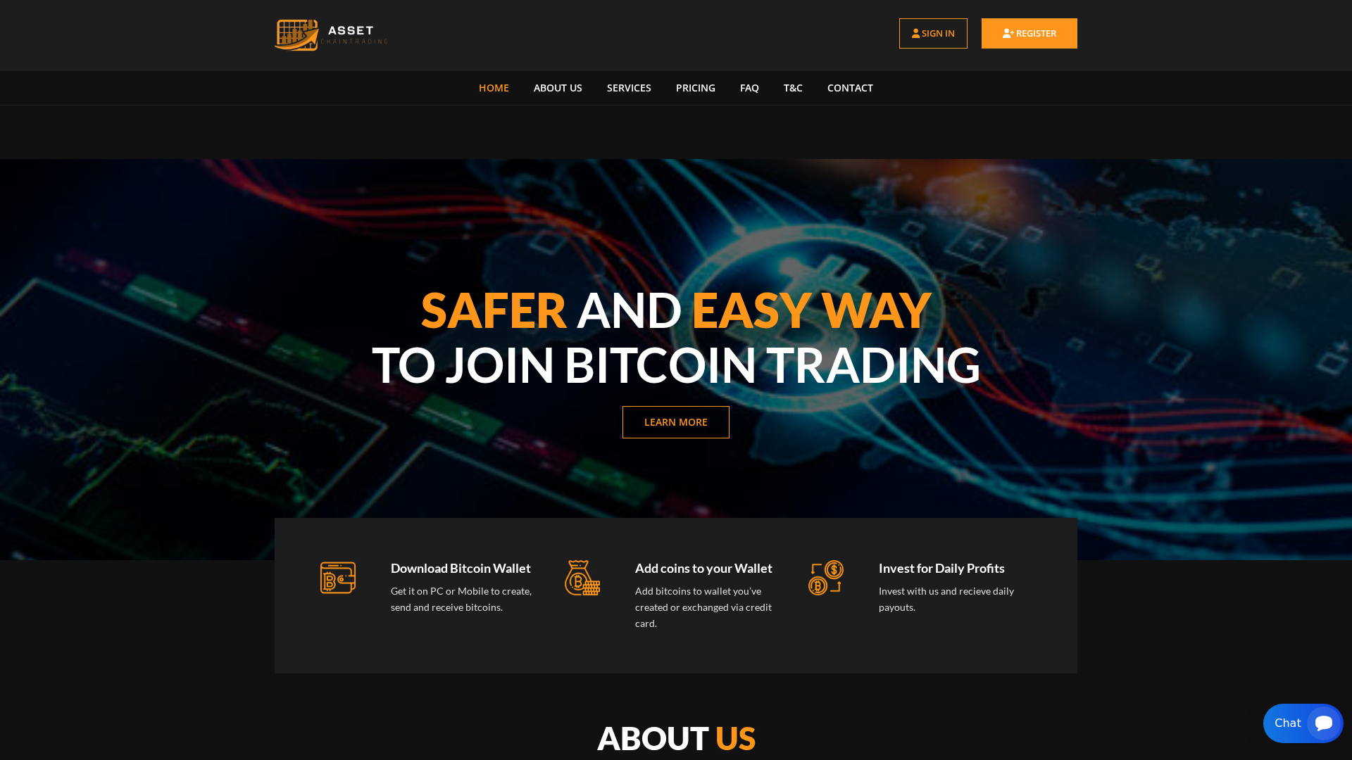 Screenshot of assetchaintrd.com