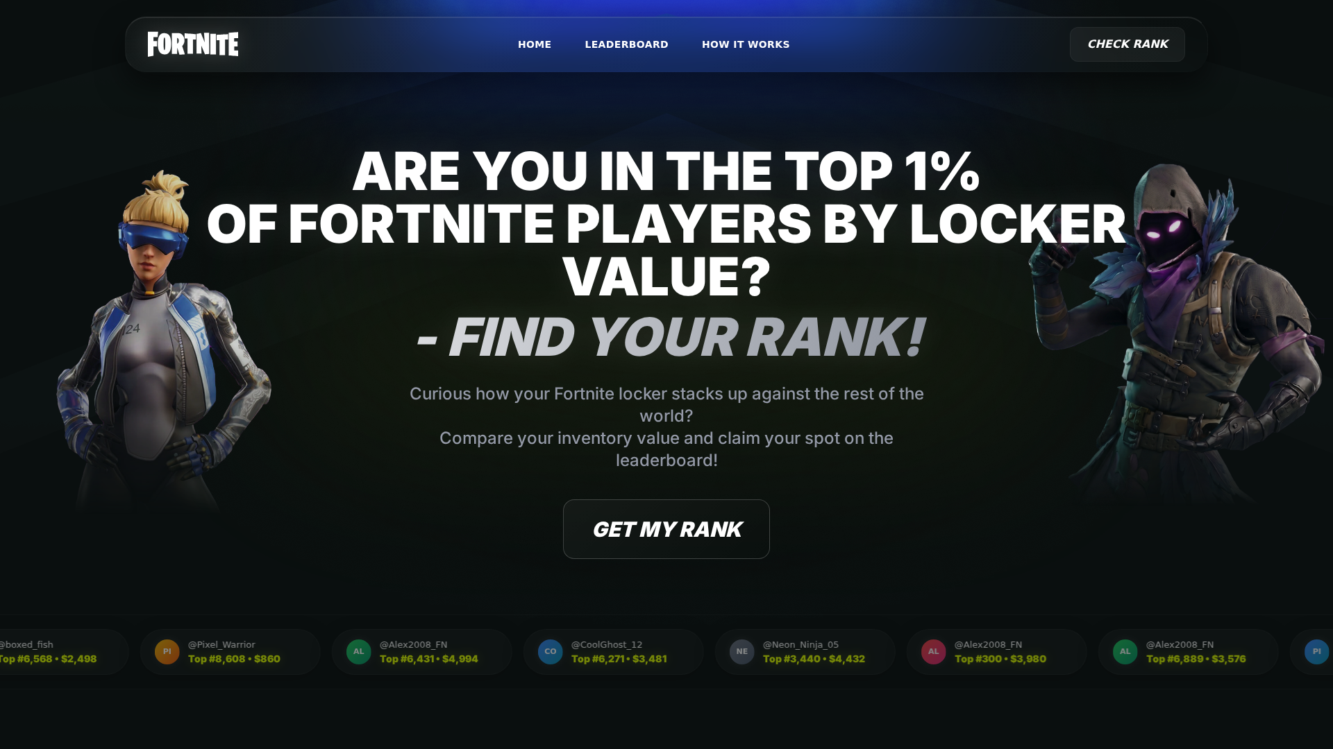 Screenshot of epice.lol