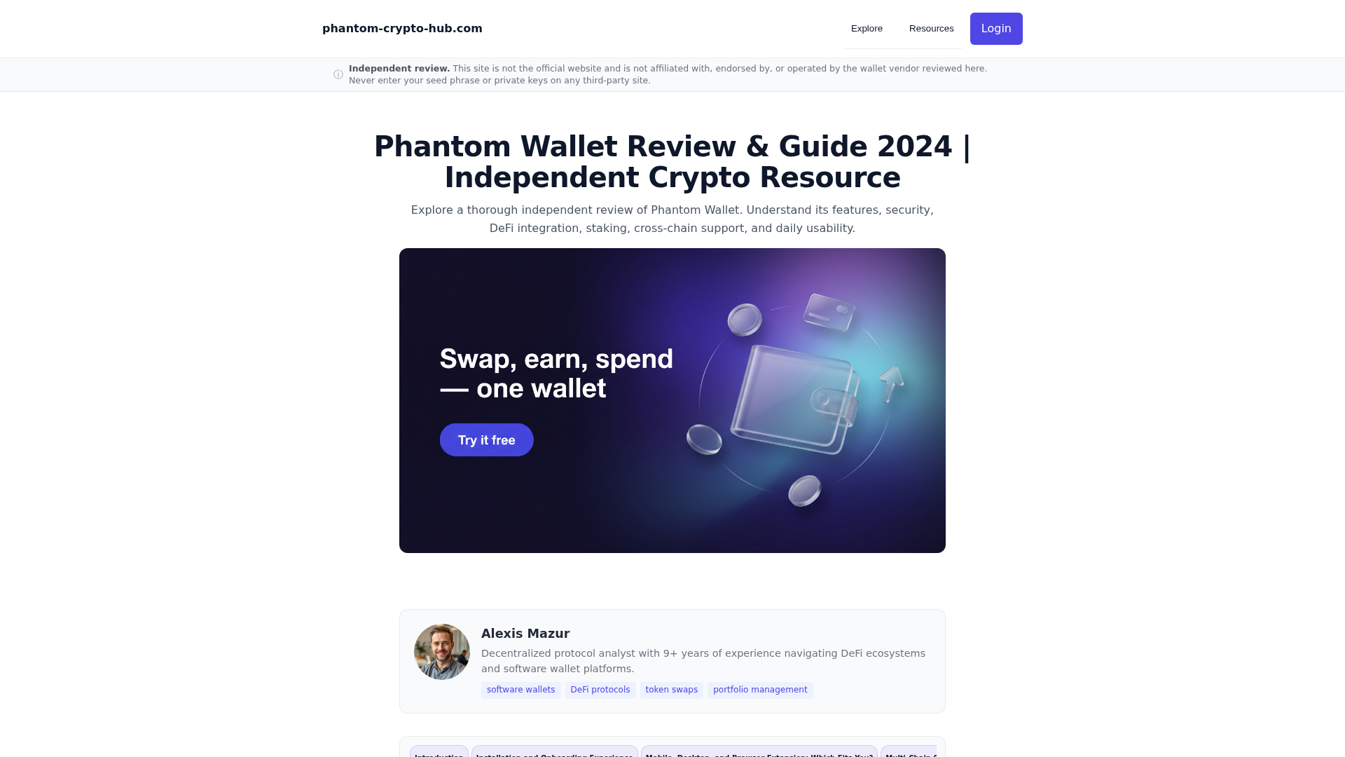 Screenshot of phantom-crypto-hub.com