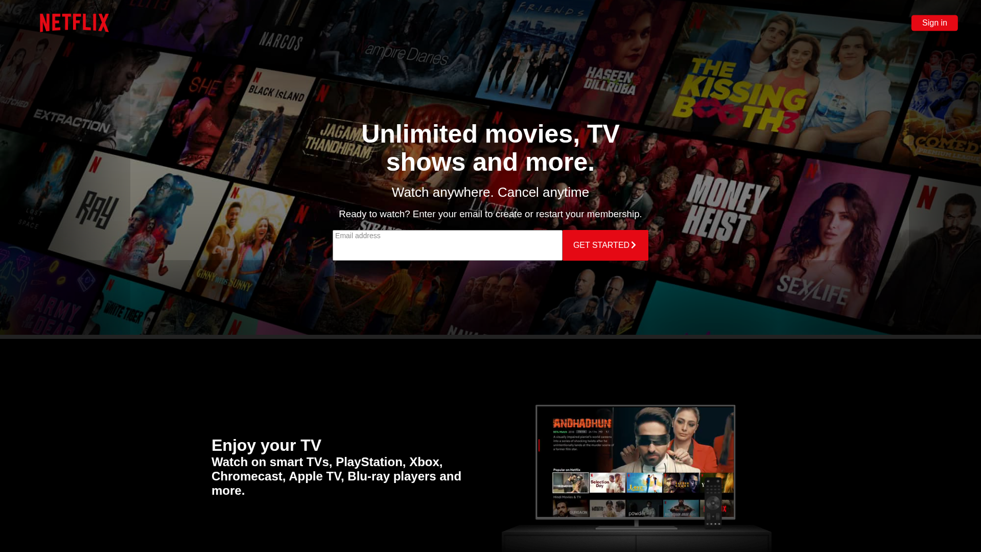 Screenshot of www.netflix-clone-umber-five.vercel.app
