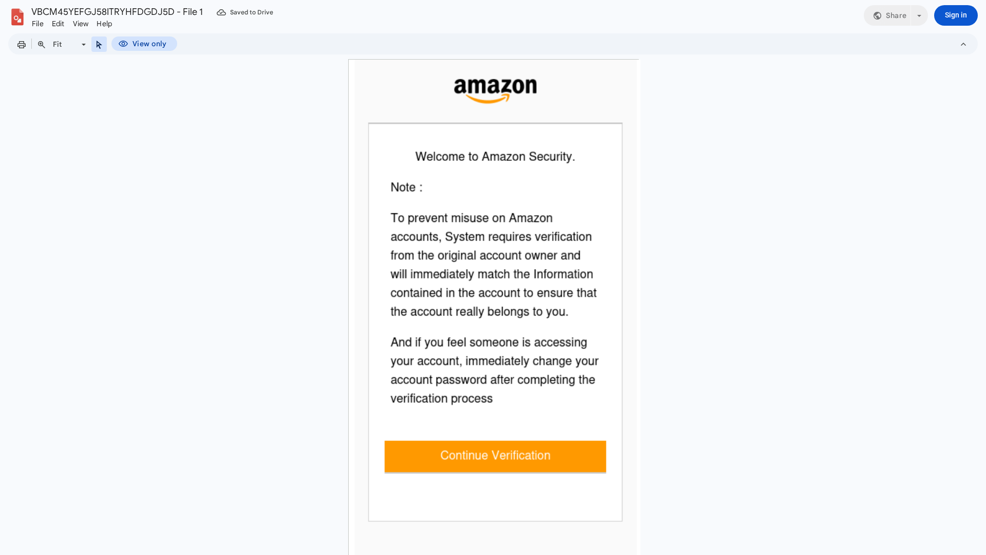 Screenshot of docs.google.com