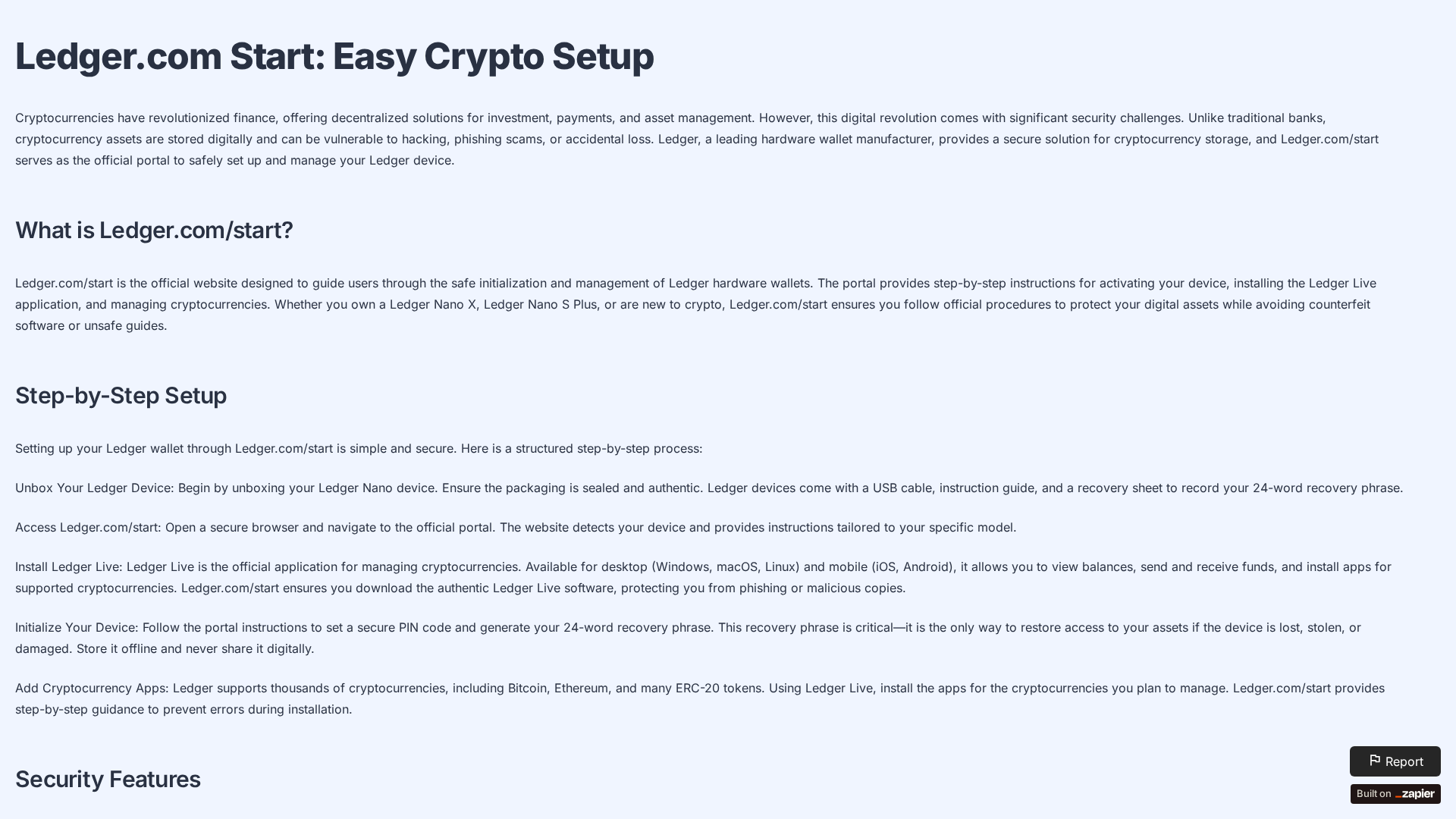 Screenshot of en-ledge-cmstart.zapier.app