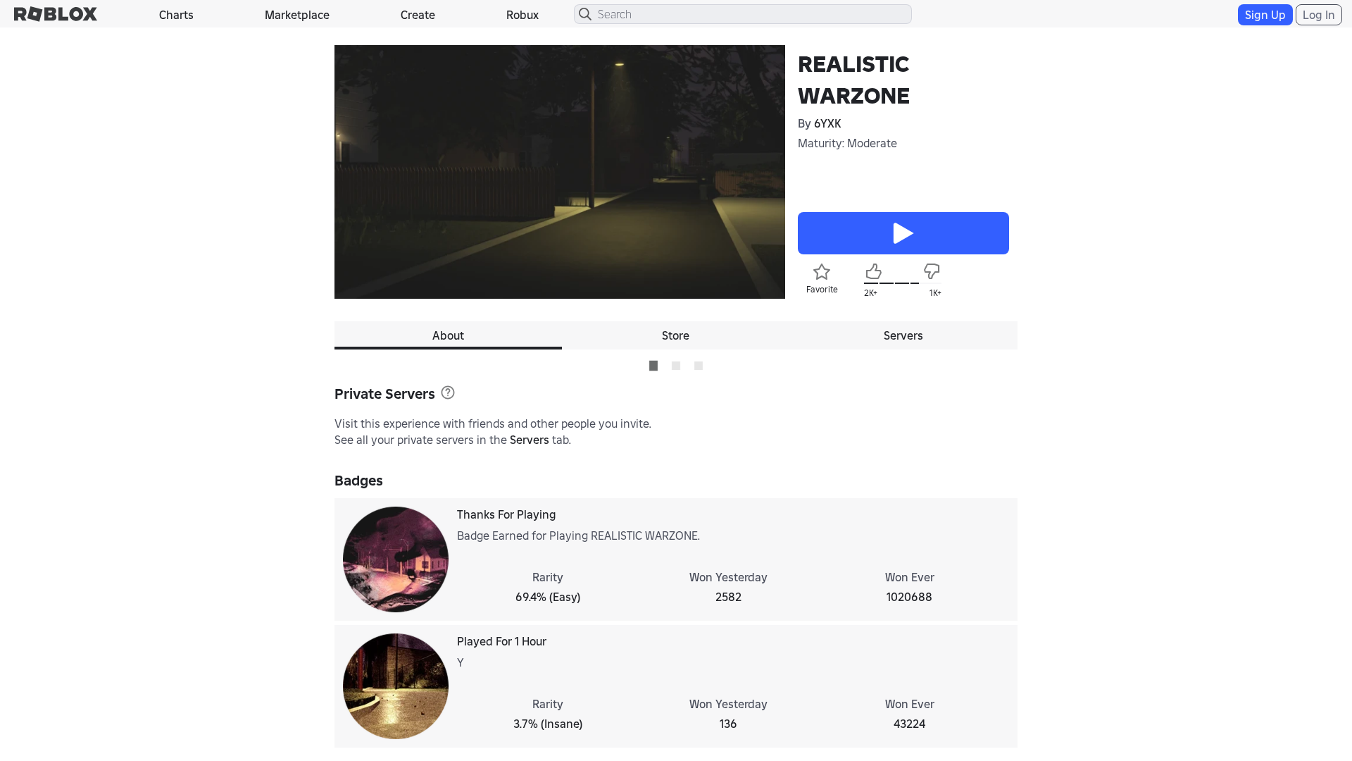 Screenshot of www.roblox.com.et