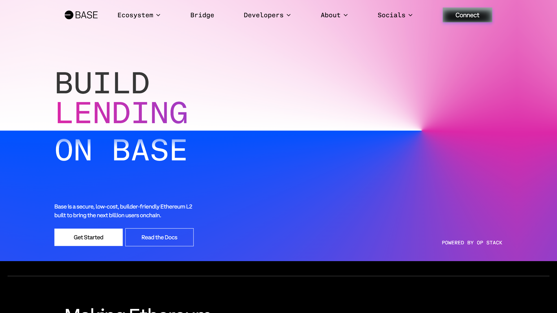 Screenshot of base-bridges.vercel.app