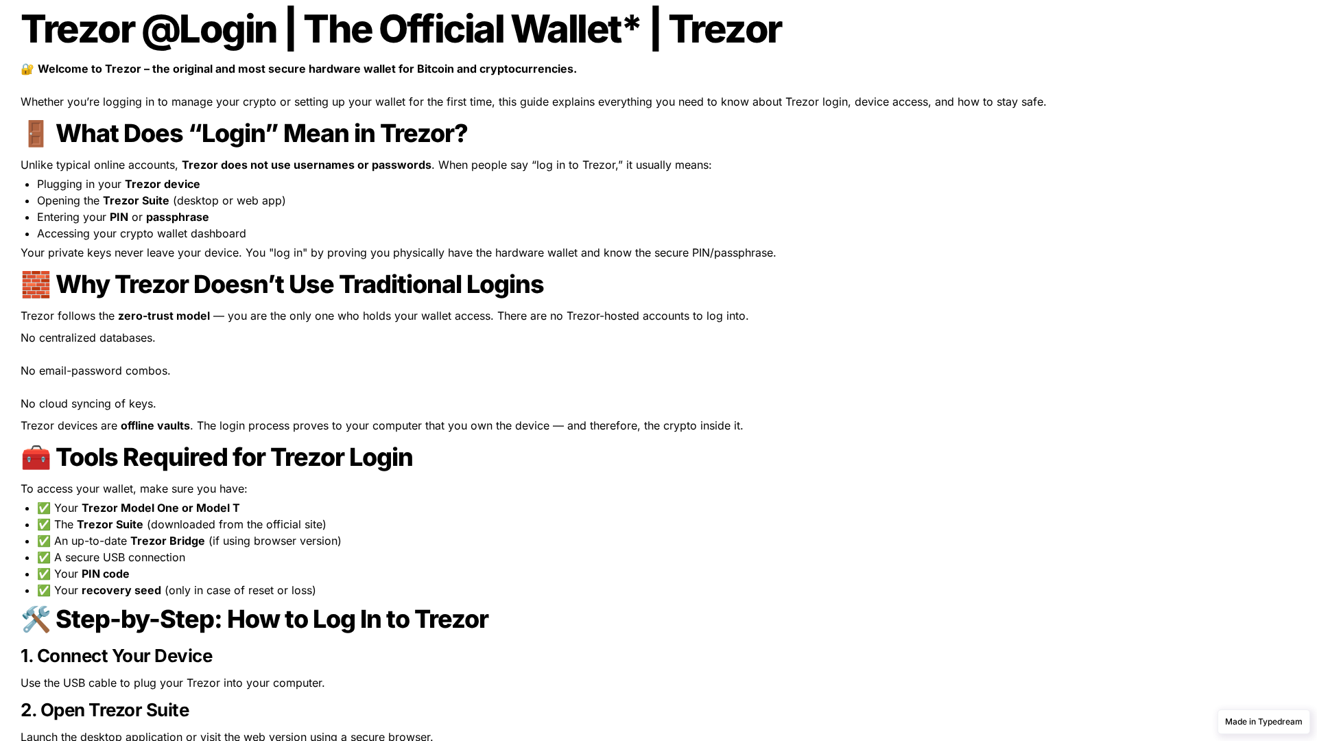 Screenshot of info-en-treezo.typedream.app