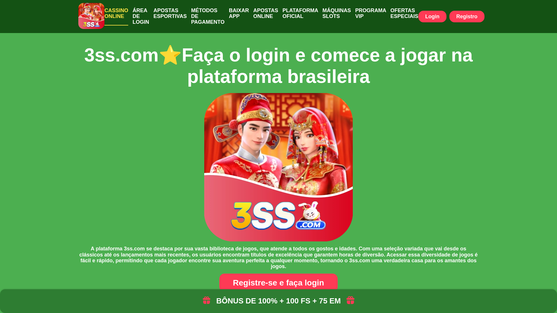 Screenshot of www.3ssplataforma1.com