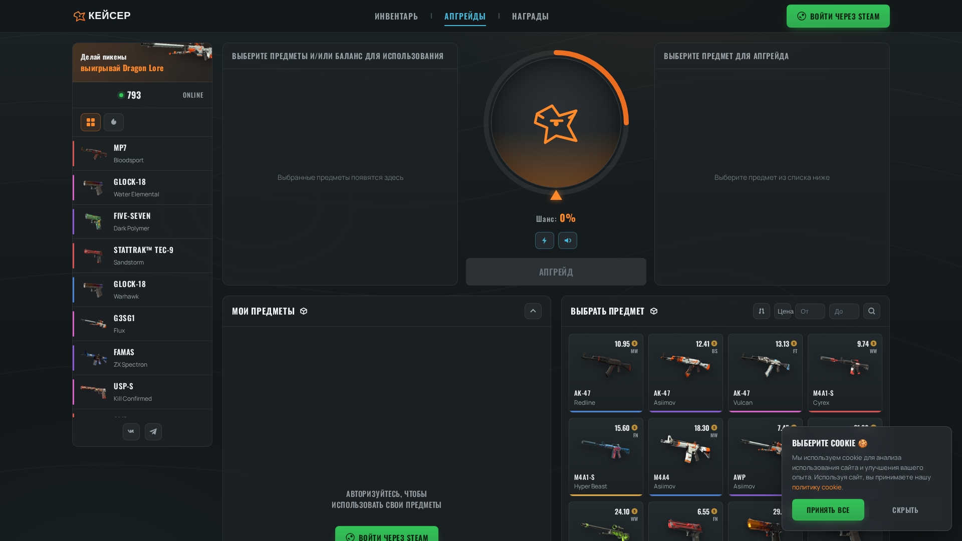 Screenshot of caser-cs.cc