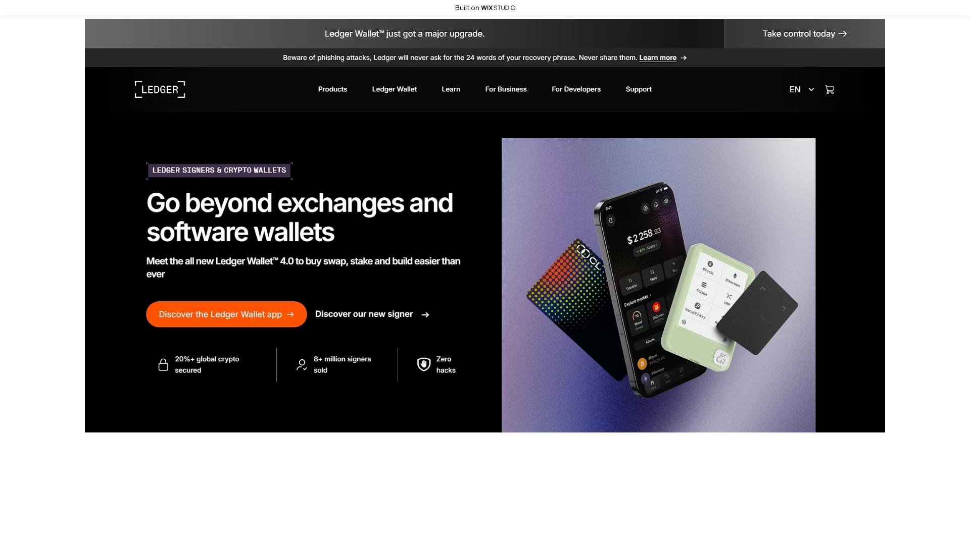 Screenshot of ledegrlive.wixstudio.com