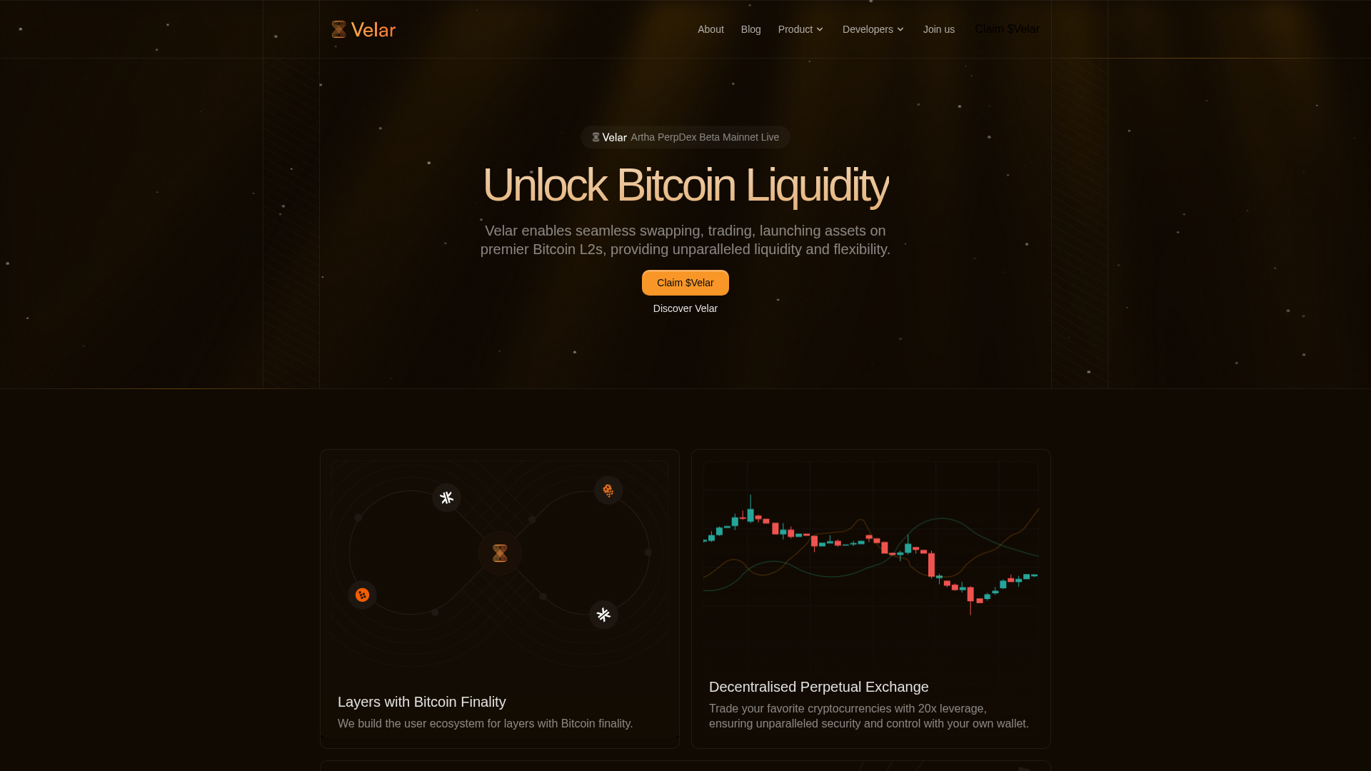 Screenshot of airdrop.velarteam.online