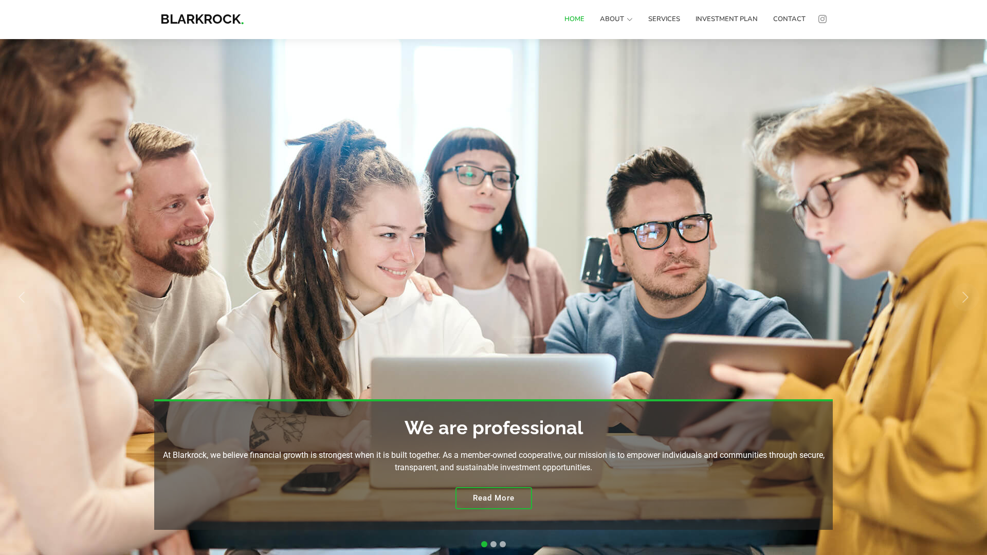 Screenshot of blarkrock.com