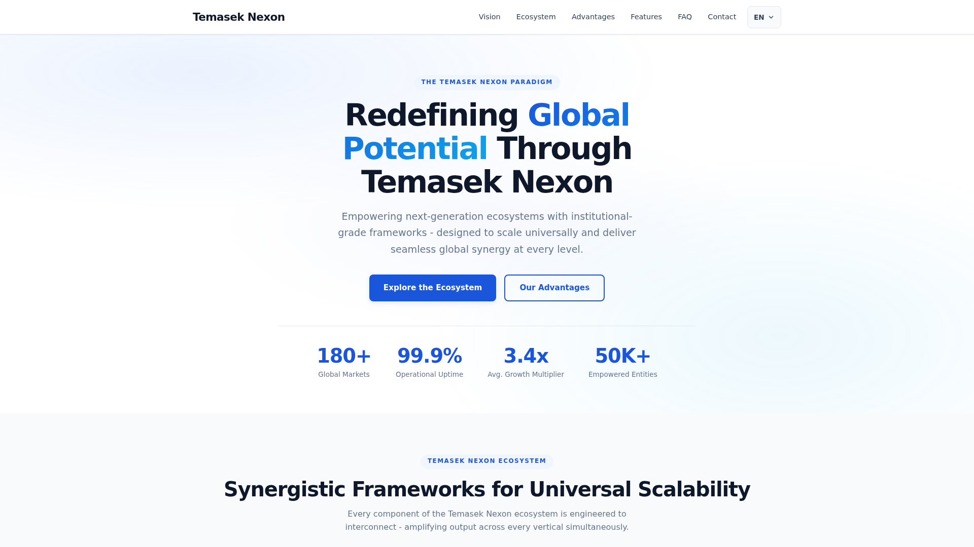 Screenshot of temaseknexon.net