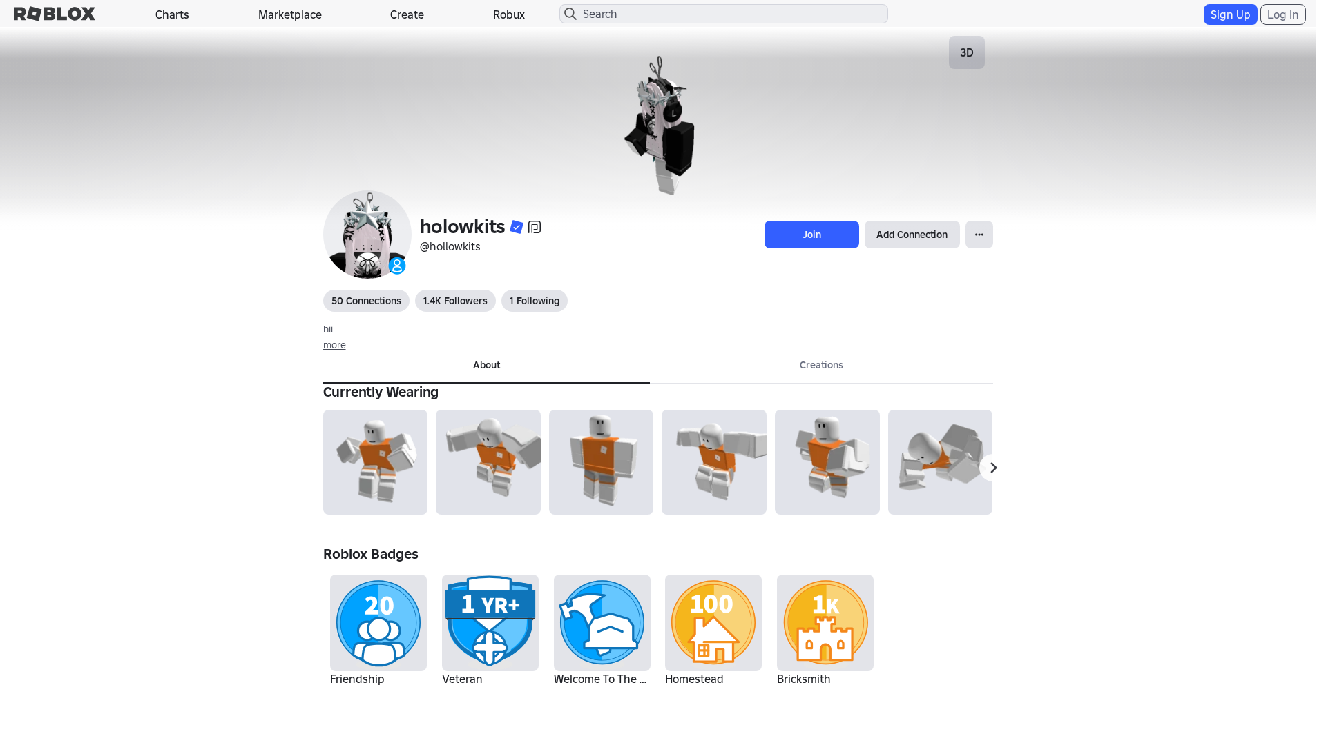 Screenshot of www.roblox.et