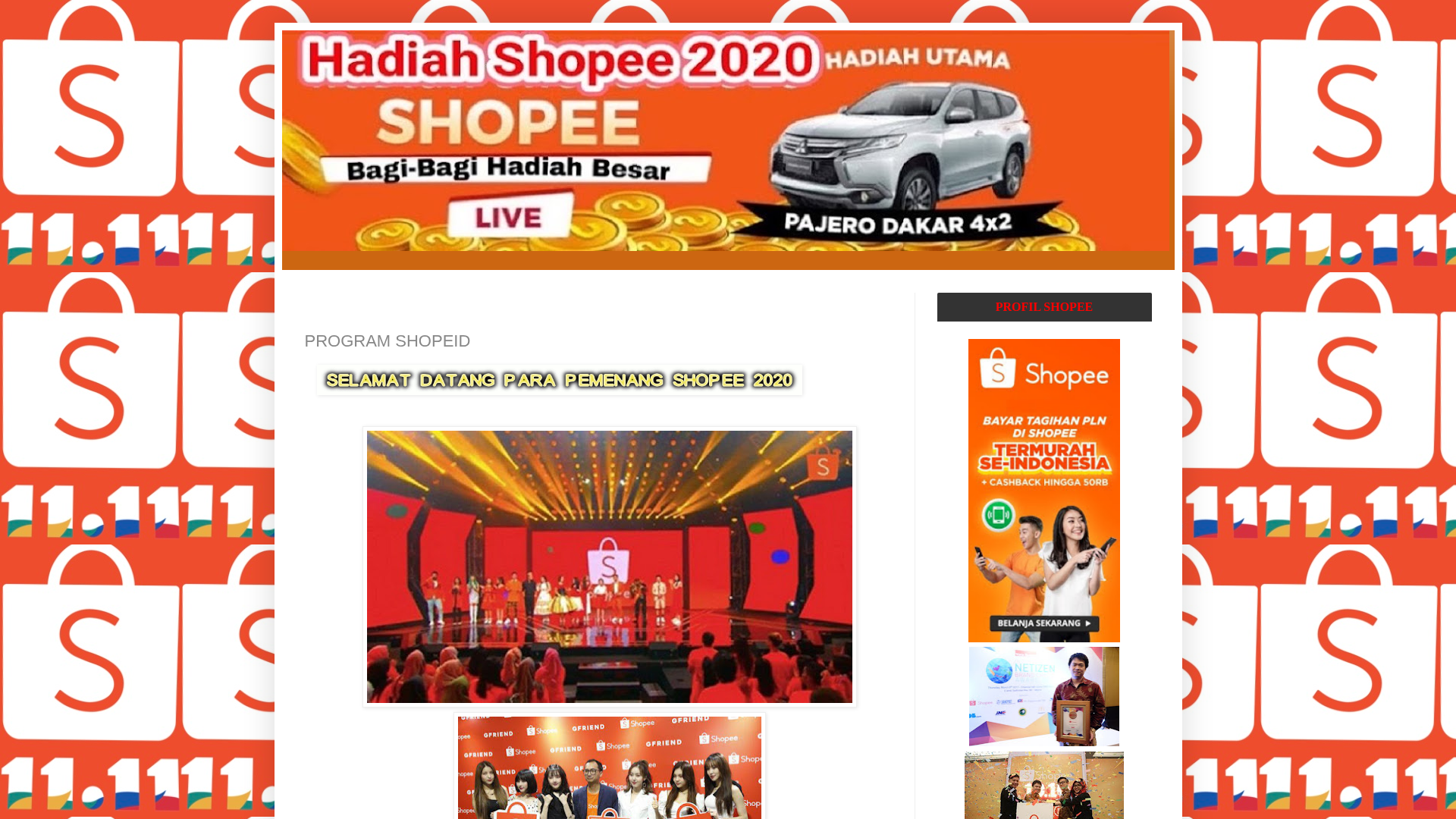Screenshot of www.hasilundianresmishopee.blogspot.com