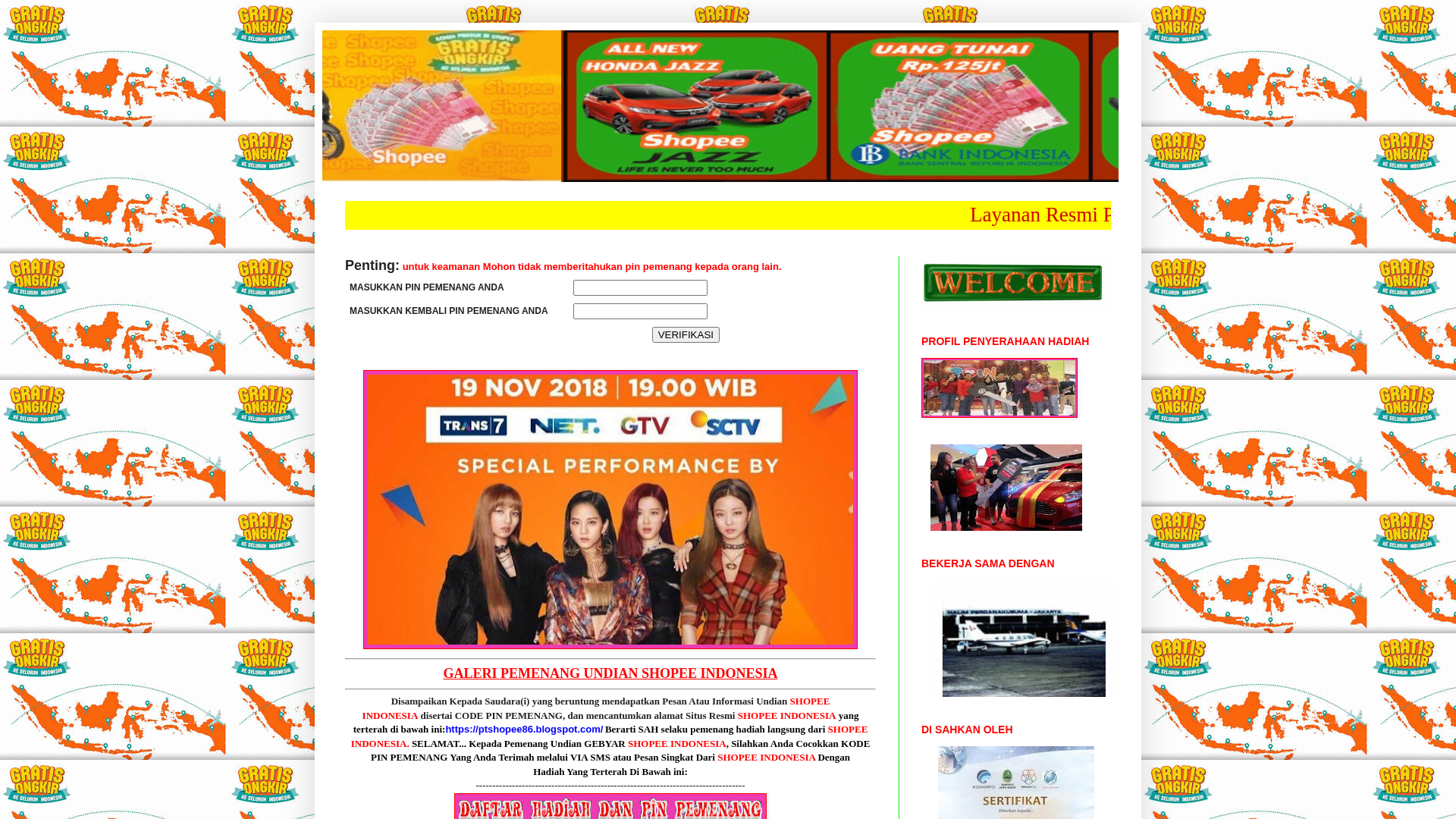 Screenshot of www.ptshopee86.blogspot.com