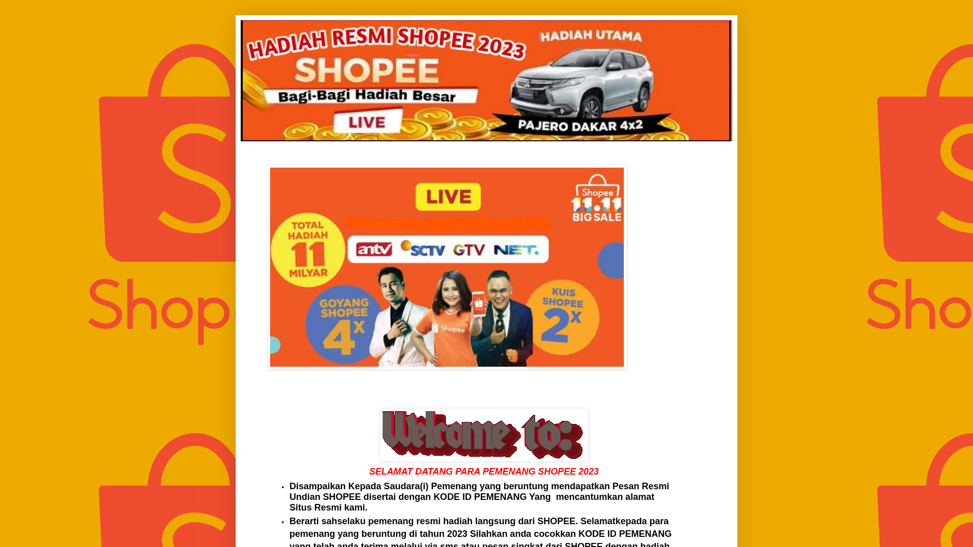 Screenshot of www.shopeejkt138.blogspot.com