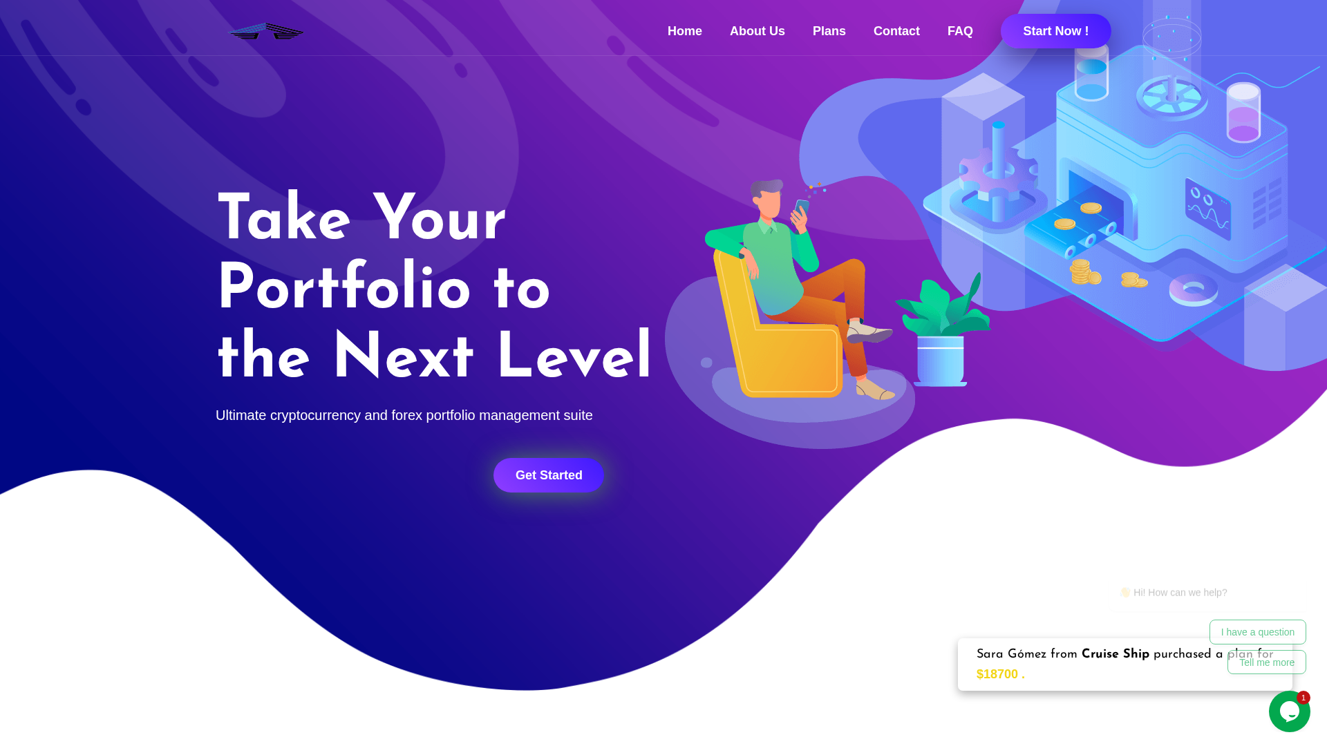 Screenshot of cotiplustrade.com