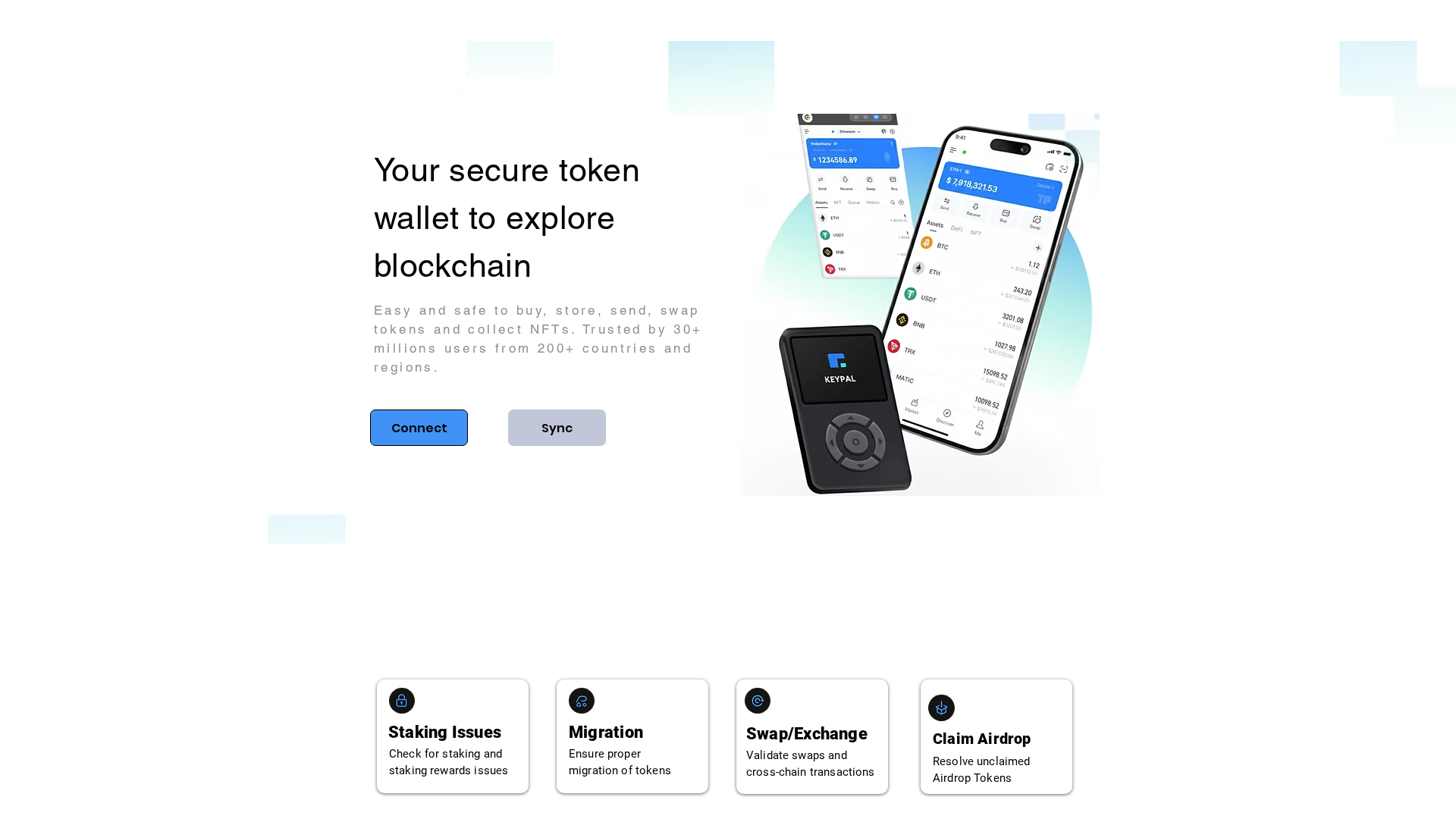 Screenshot of evmsync.online