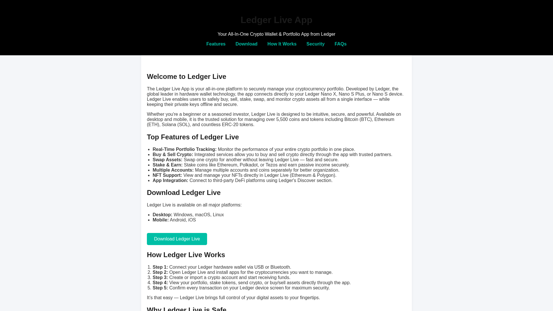 Screenshot of help-ledgrr-live-app.pages.dev