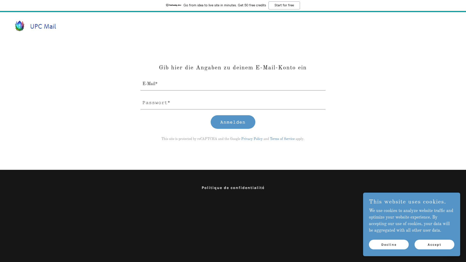 Screenshot of site-jvyz50b2m.godaddysites.com