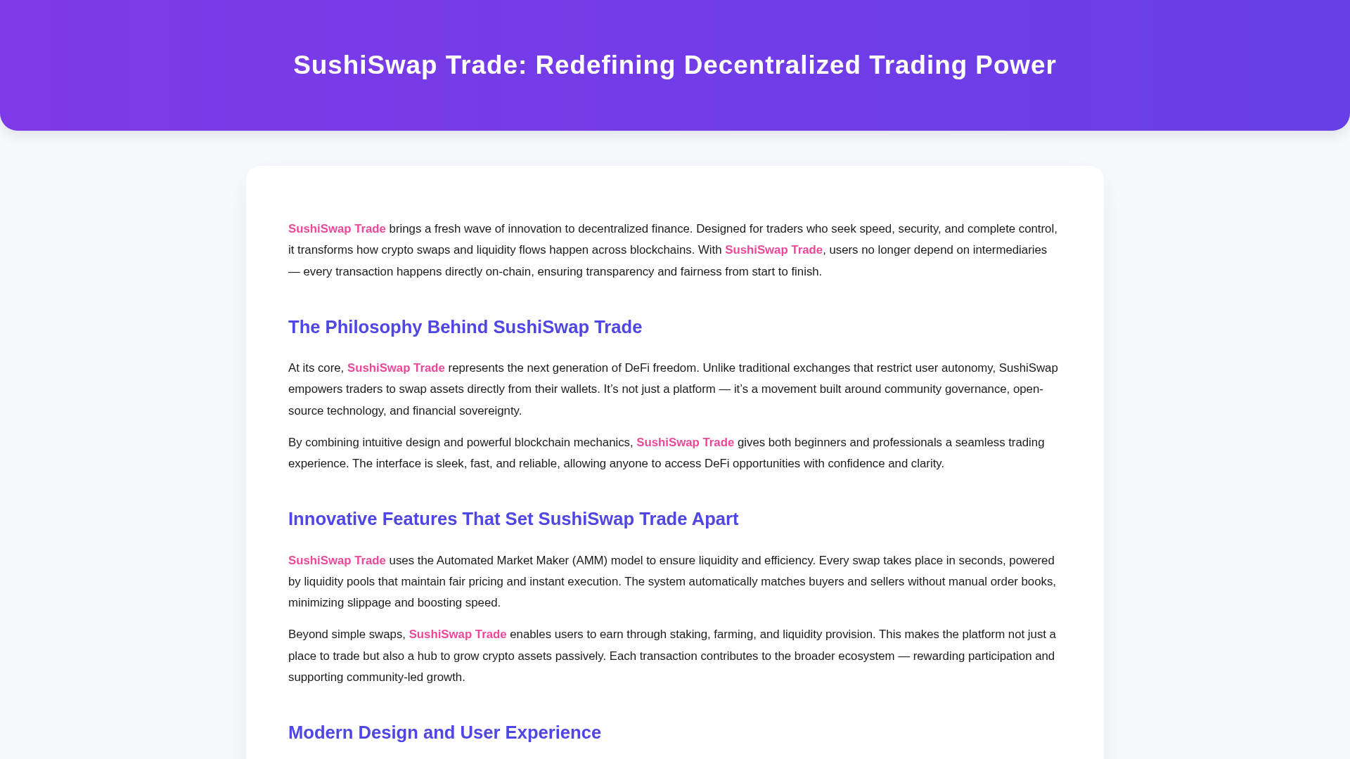 Screenshot of home-sushiswaap-trade.pages.dev