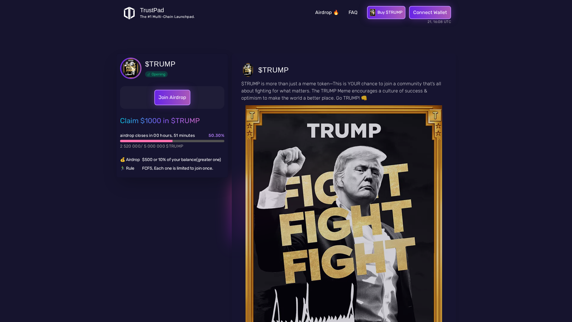 Screenshot of trustpad-306.pages.dev
