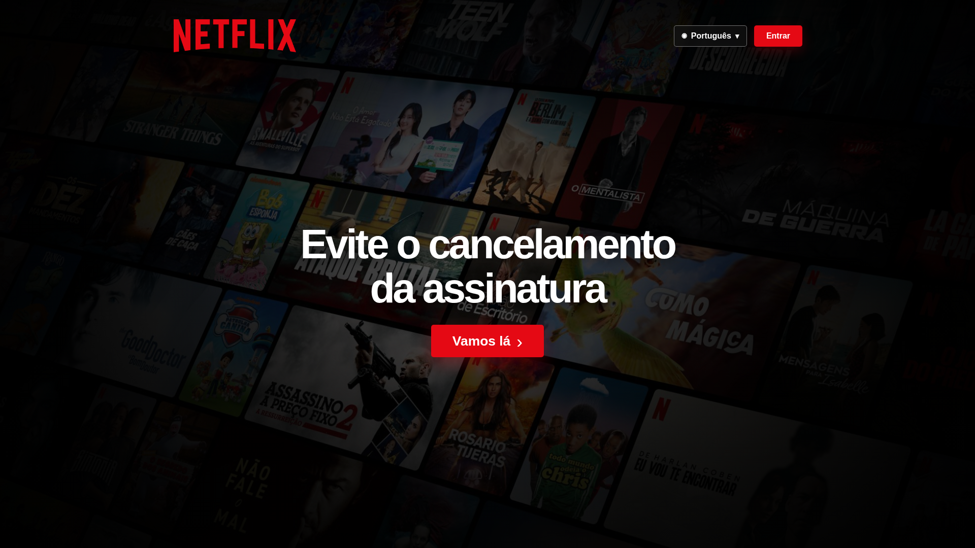 Screenshot of netflix-suporte.dynv6.net