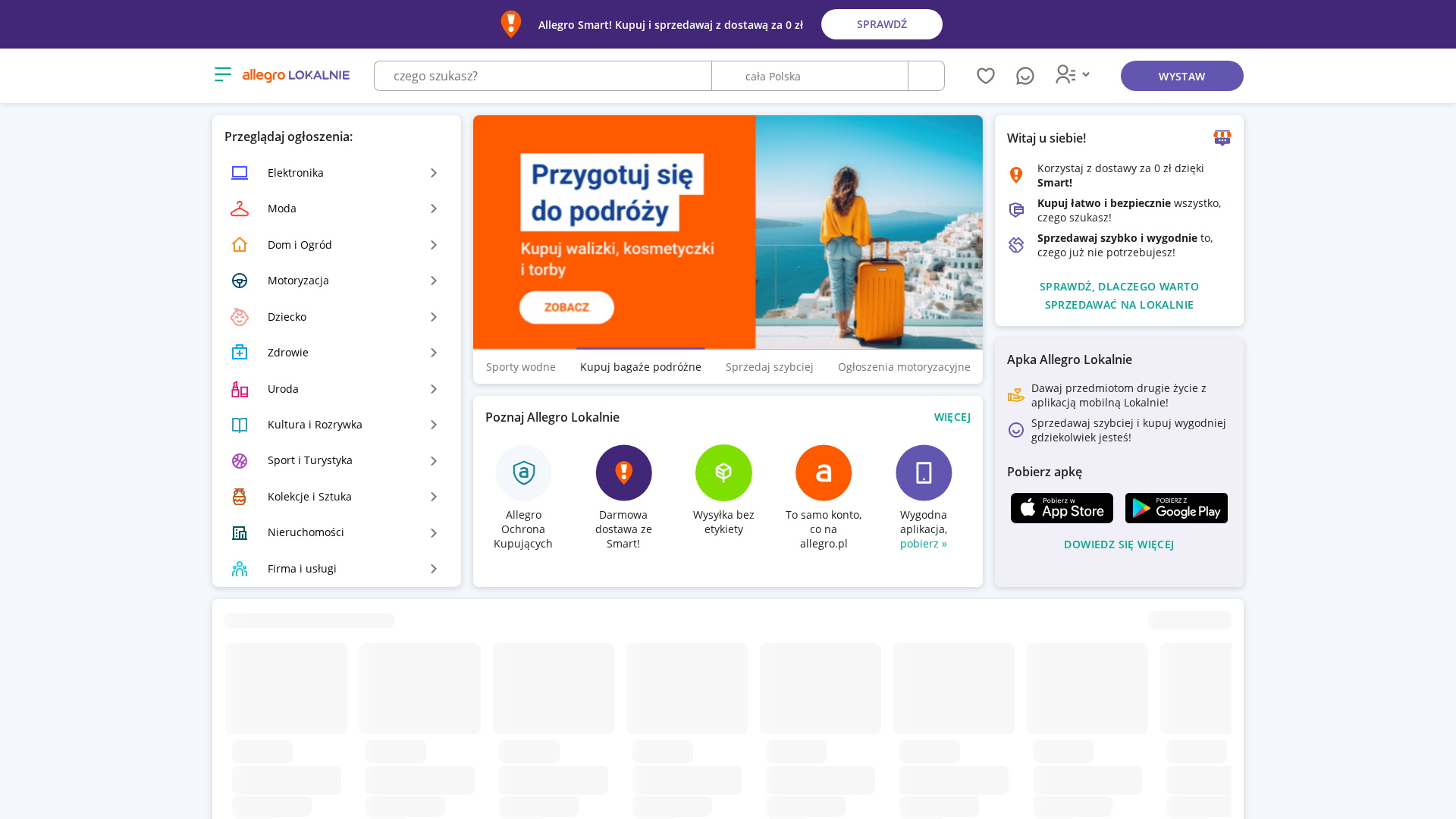 Screenshot of allegrolokalnie.lokalna-62732.sbs