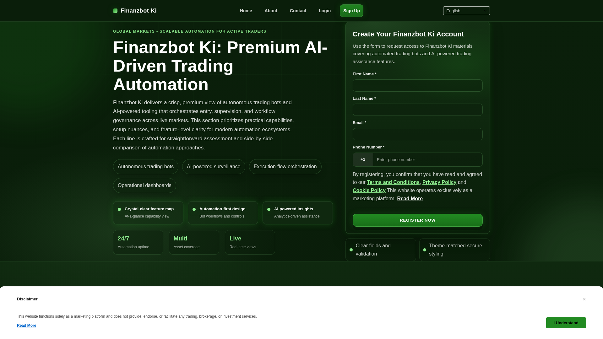 Screenshot of finanzbotki-tech.com