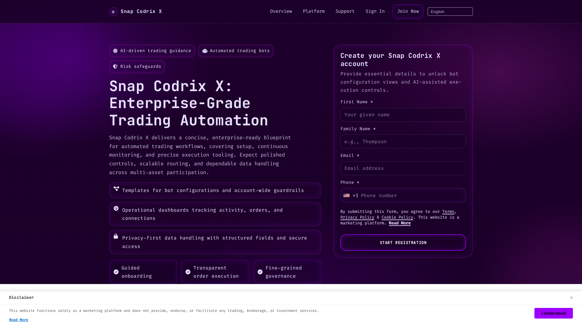 Screenshot of snapcodrixx.click