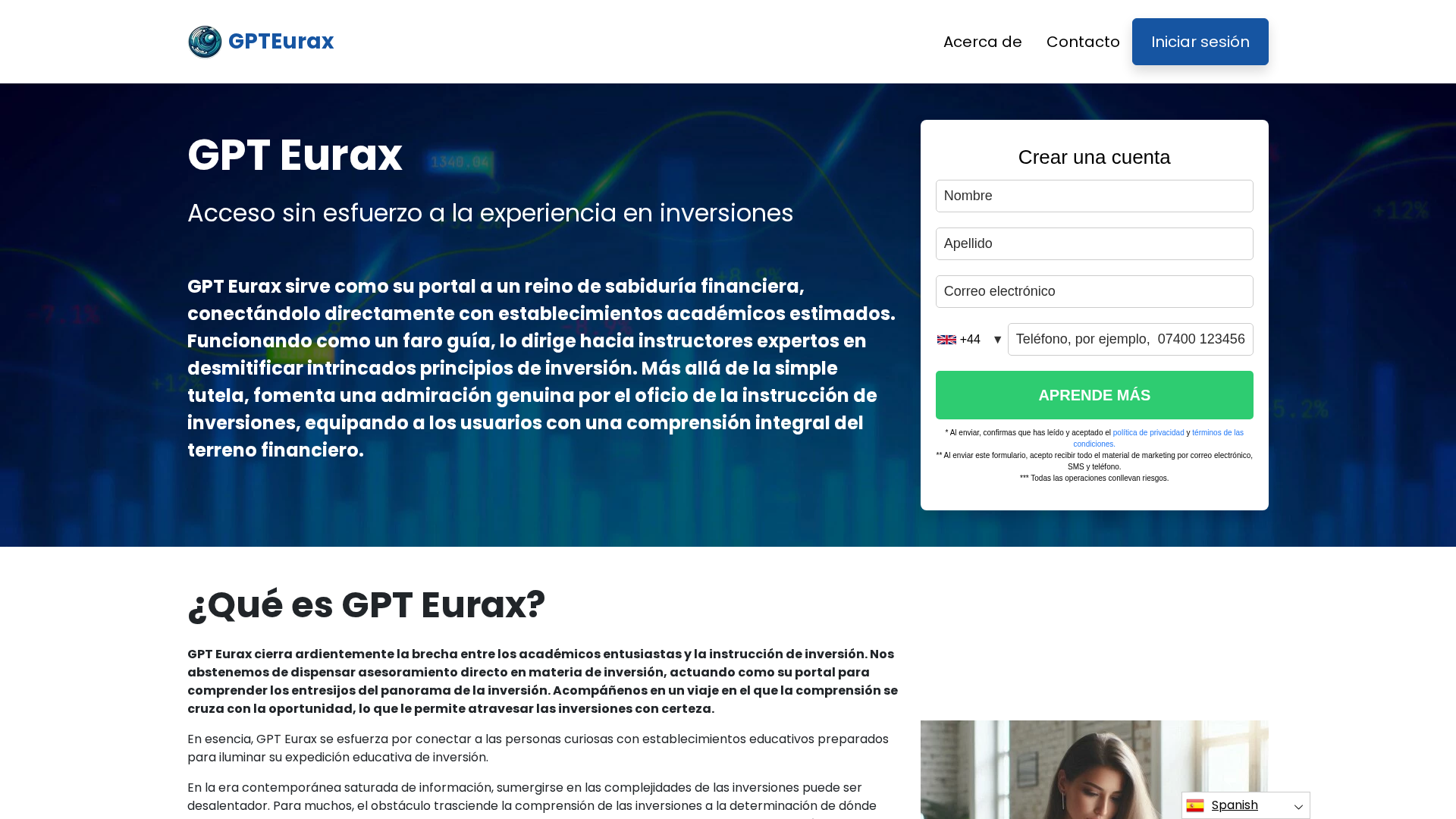 Screenshot of tradeeurax.org