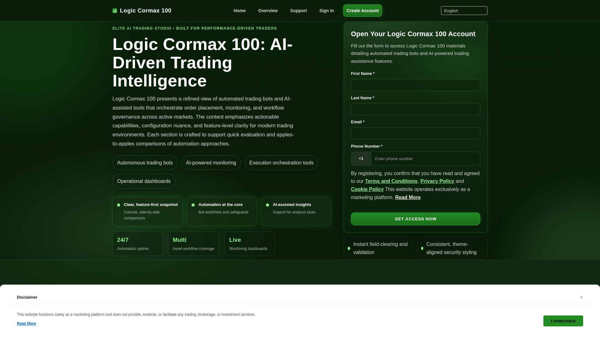 Screenshot of logiccormax100.pro