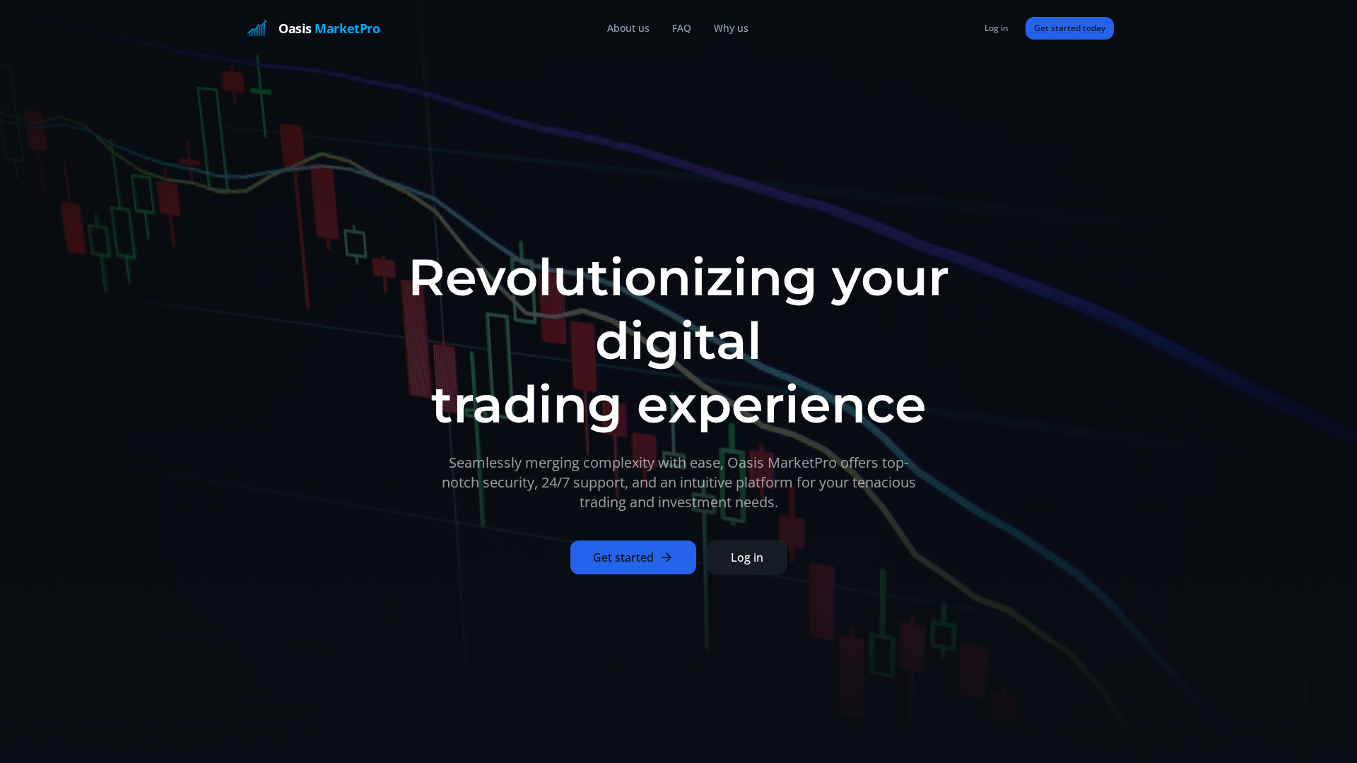 Screenshot of oasismarketpro.com
