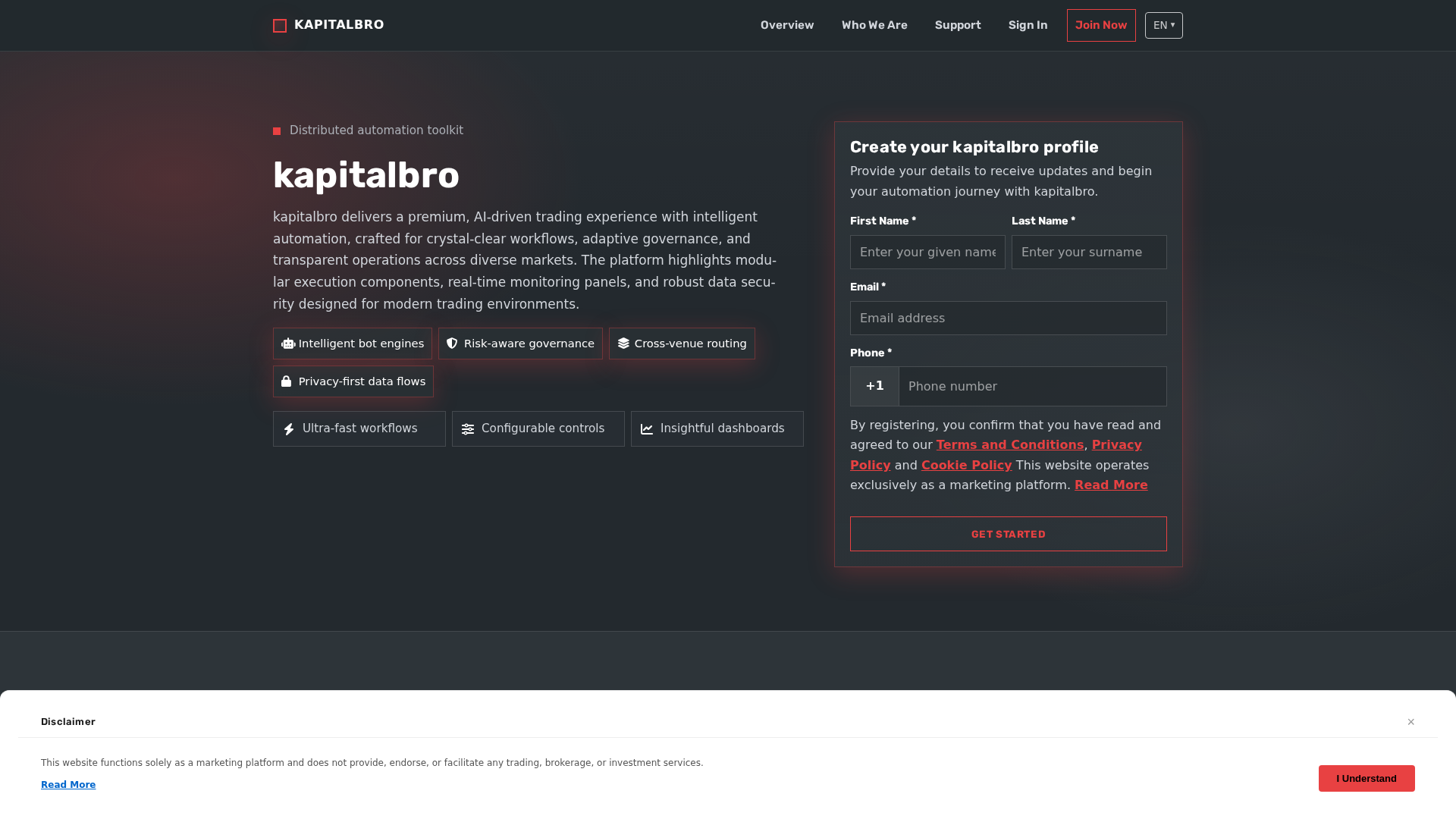 Screenshot of kapitalbro.pro