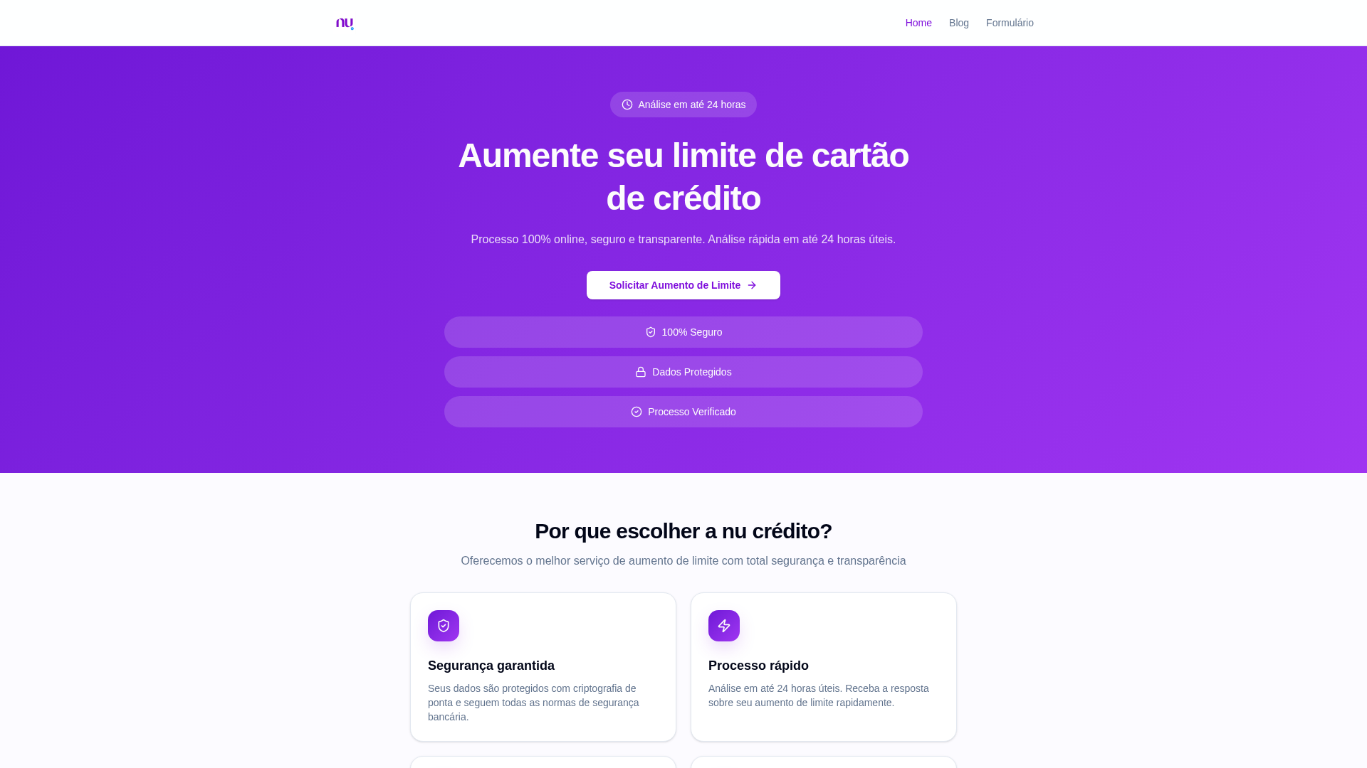 Screenshot of nu-comunidade.lovable.app