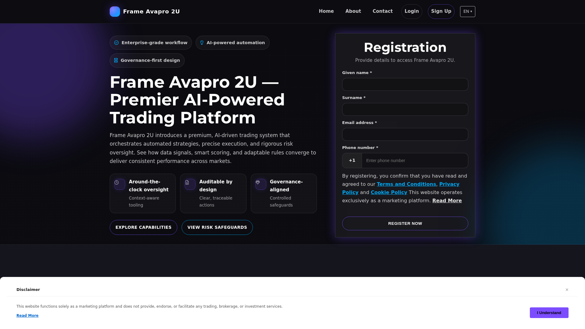 Screenshot of frameavapro-2u.pro