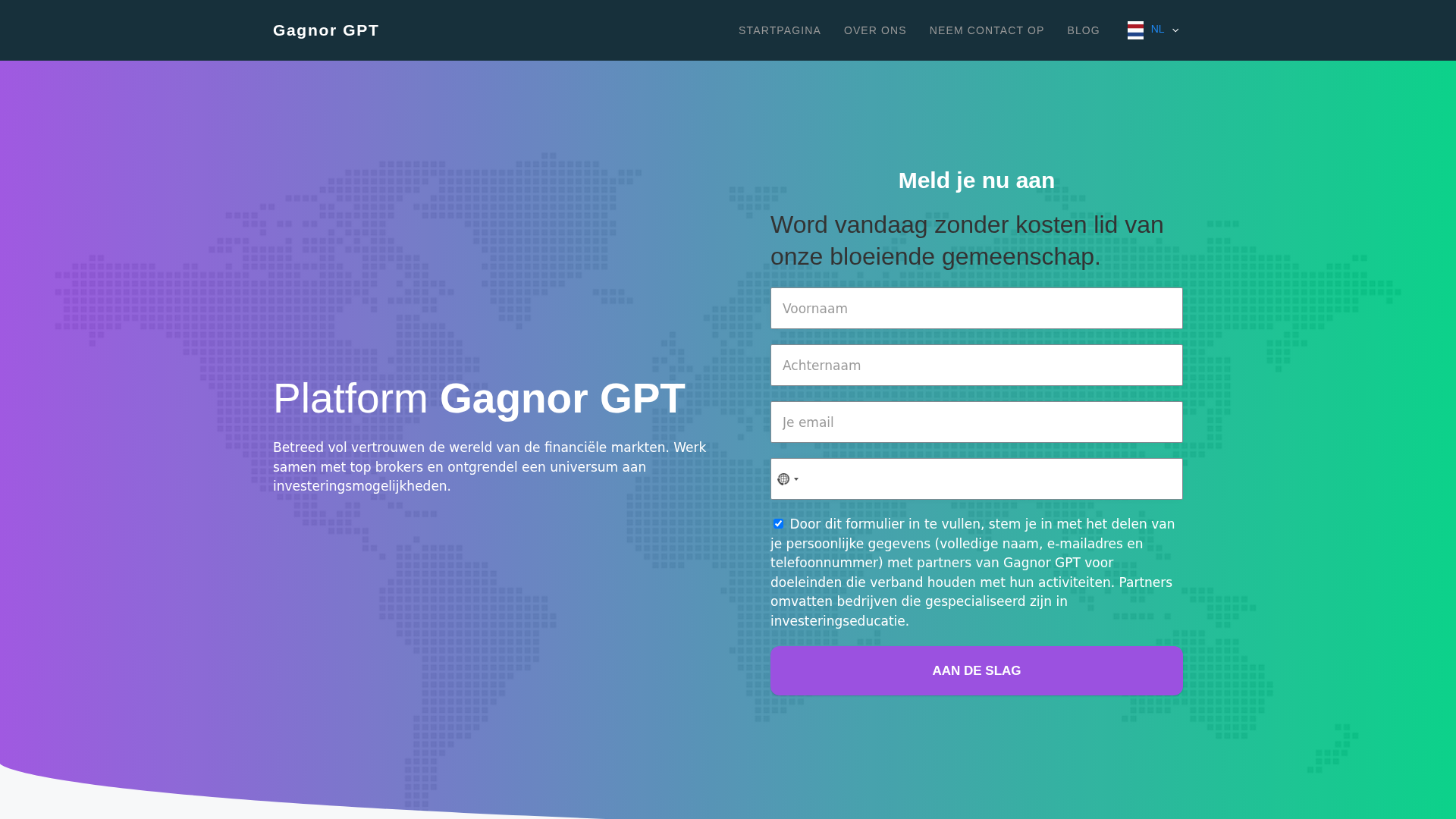 Screenshot of thegagnorgptsystem.org