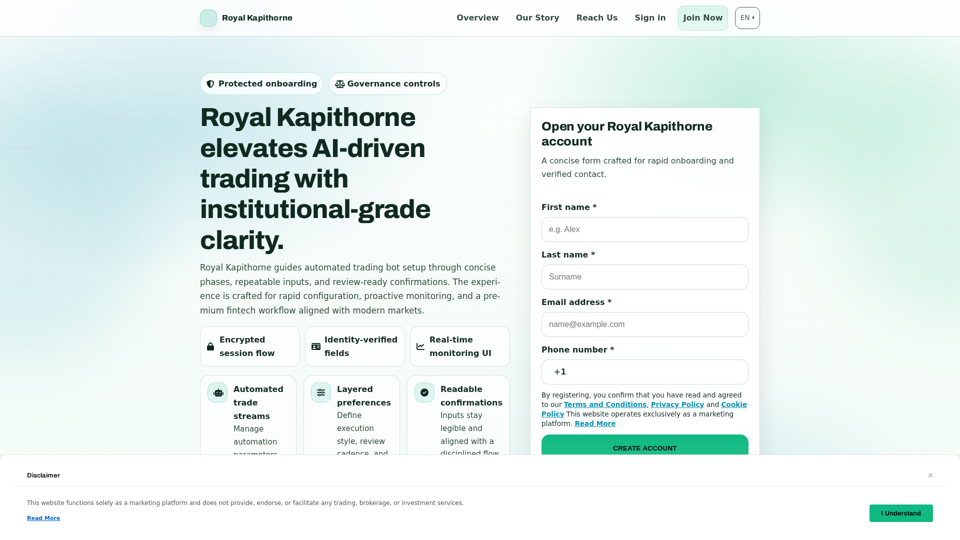 Screenshot of royalkapithorne.shop