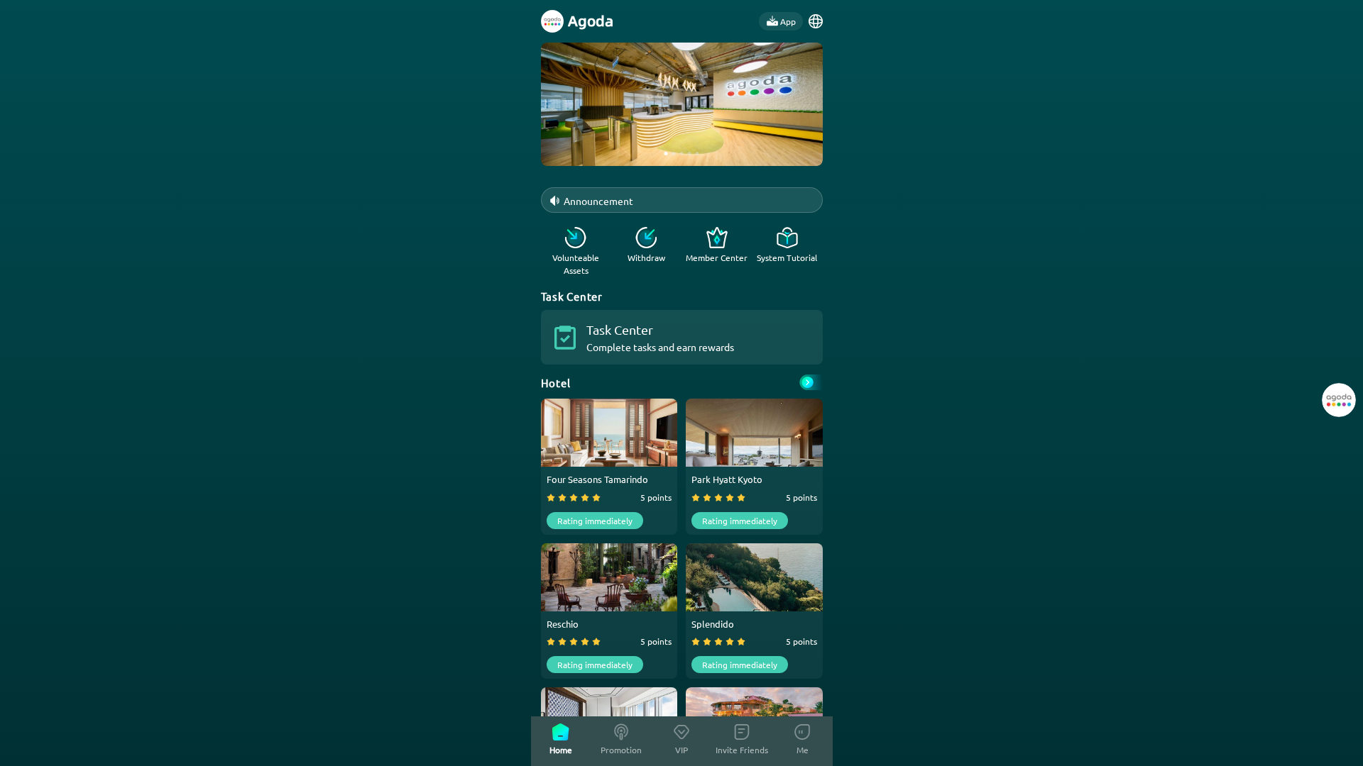 Screenshot of agodaetb.com