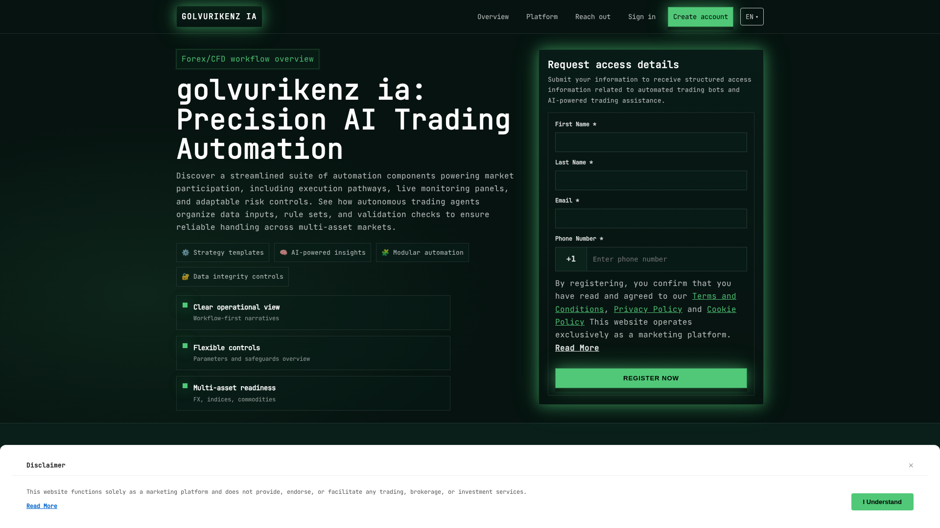 Screenshot of golvurikenzia.digital
