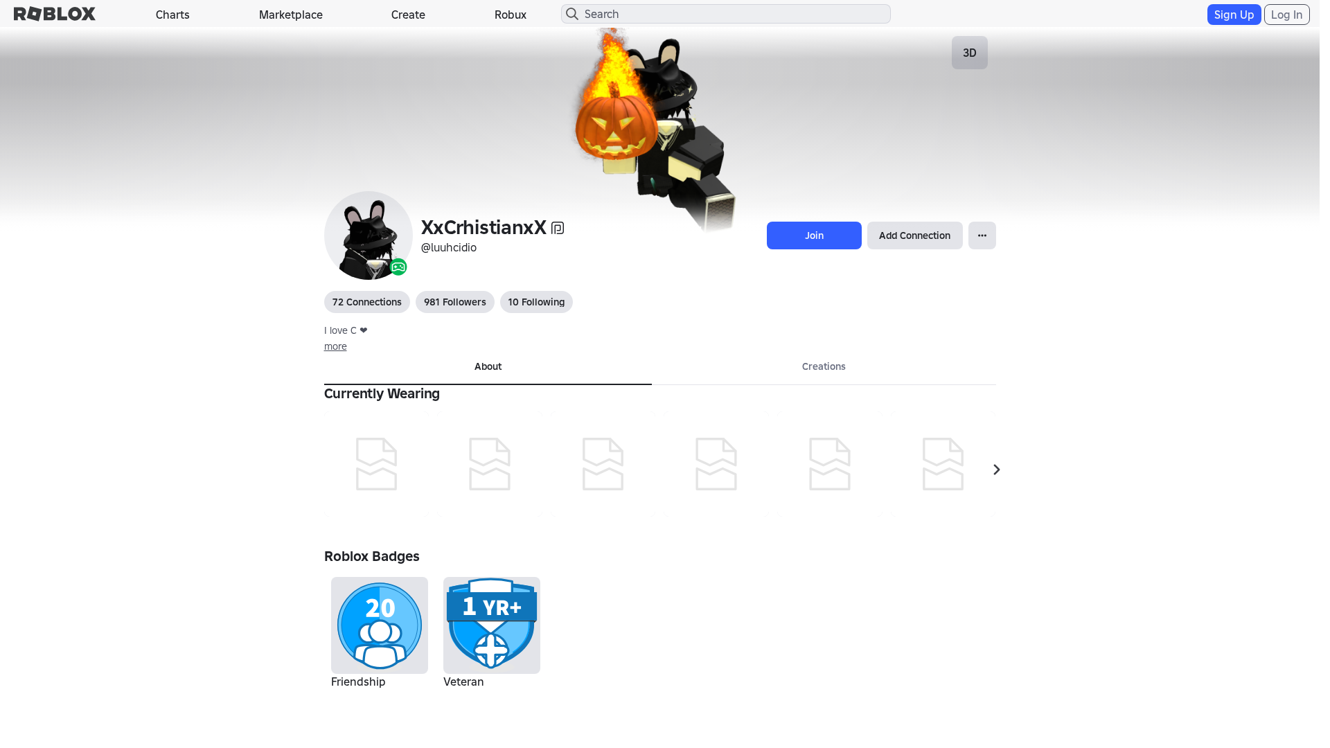 Screenshot of www.roblox.et