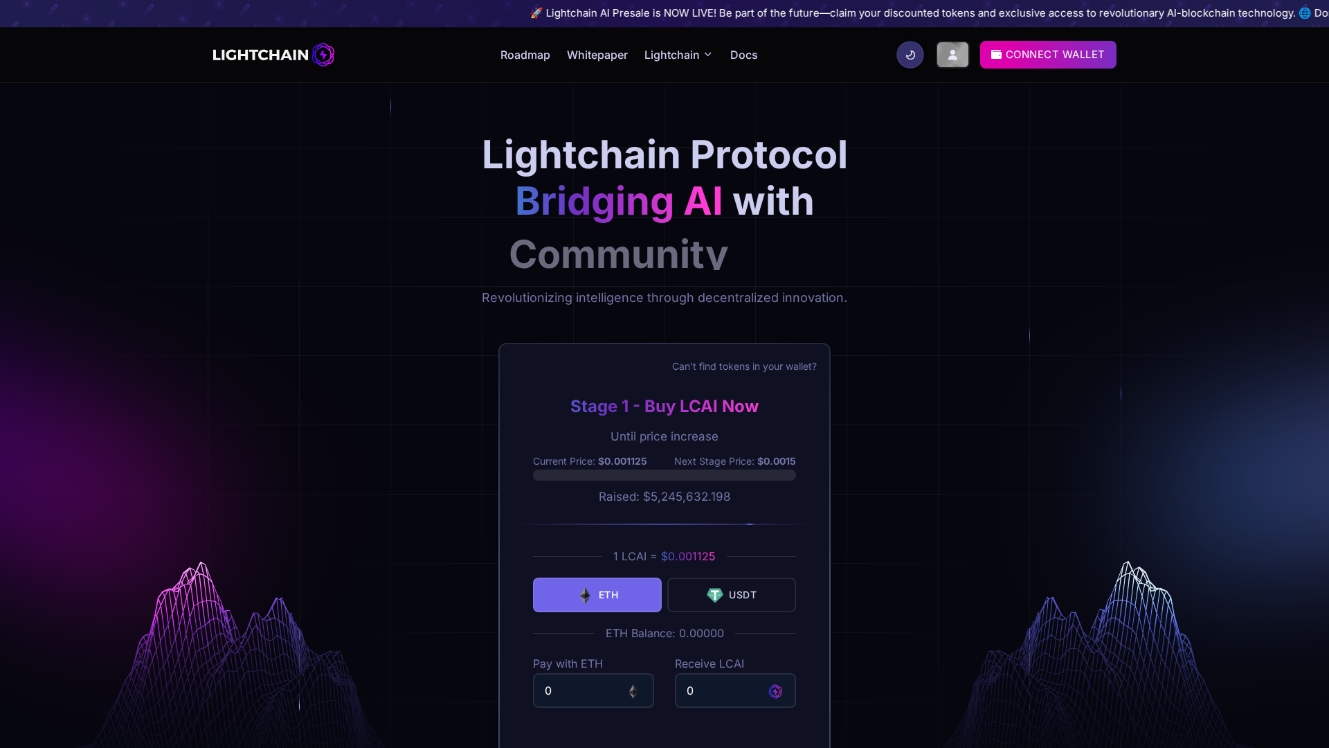 Screenshot of lightchainhub.pages.dev