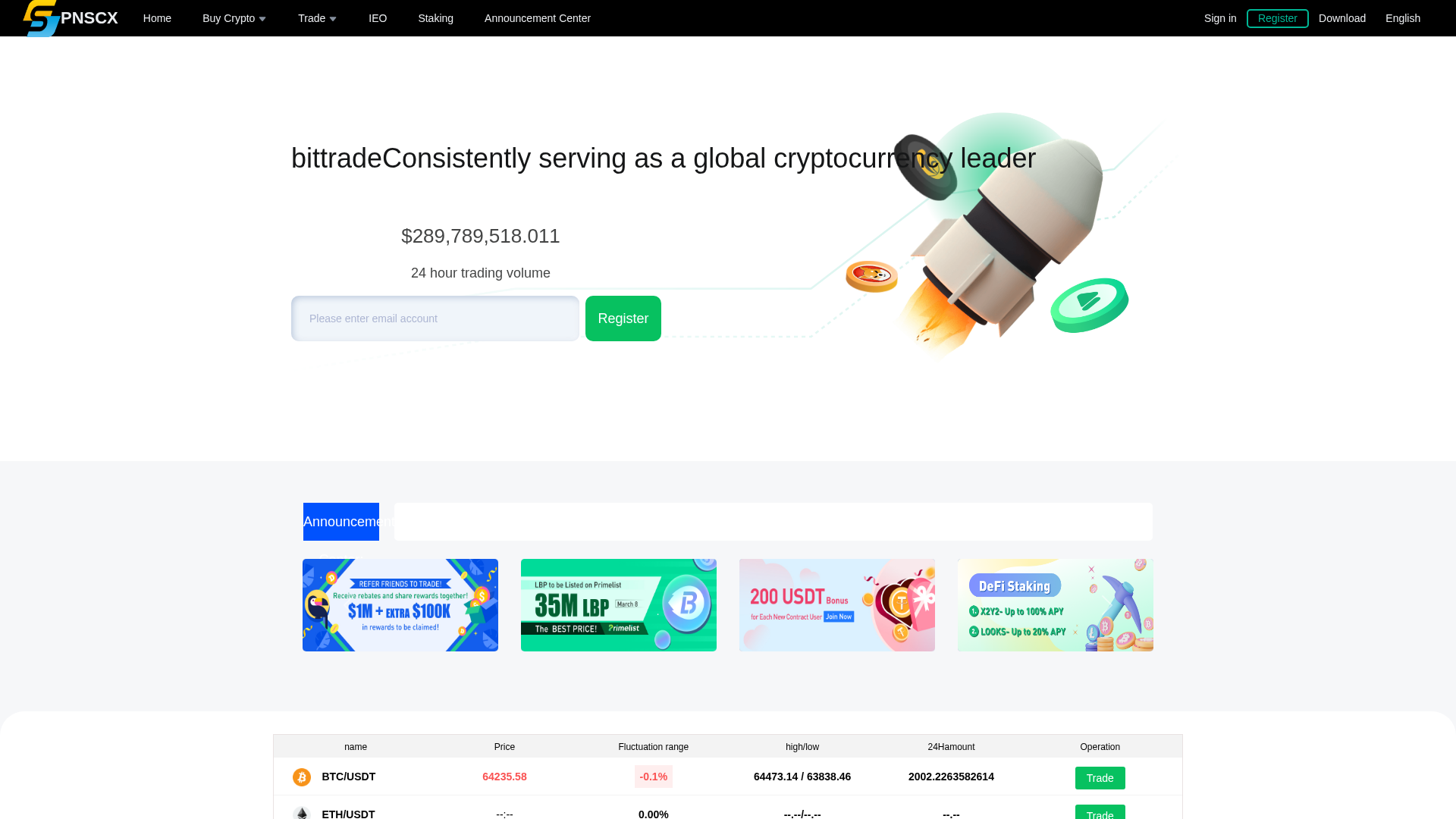 Screenshot of bittrapro.com