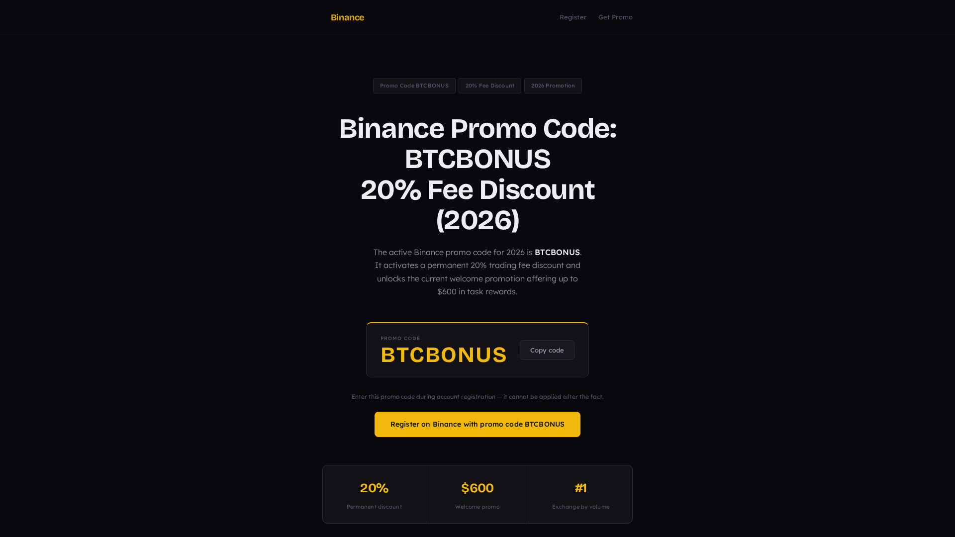 Screenshot of binance-promo-code.vercel.app