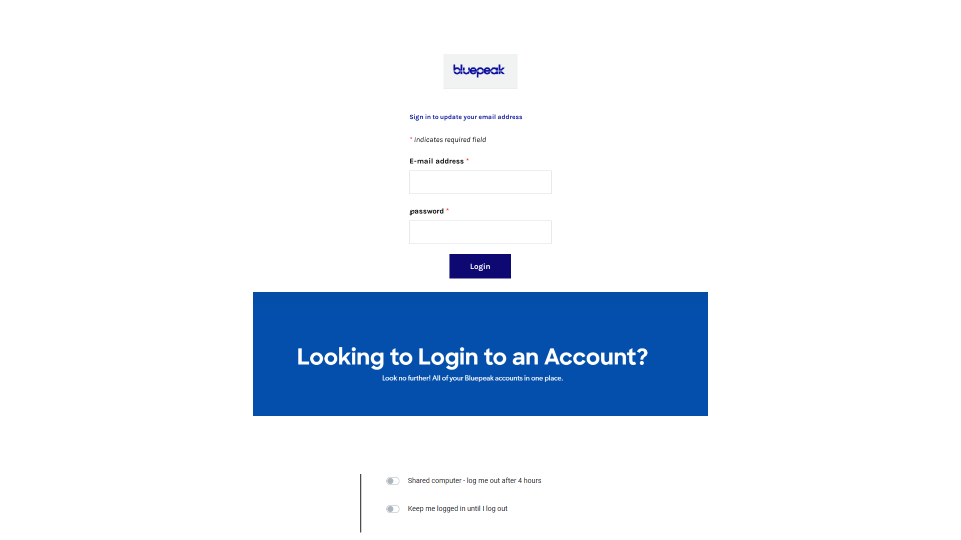 Screenshot of biuepeak.weebly.com
