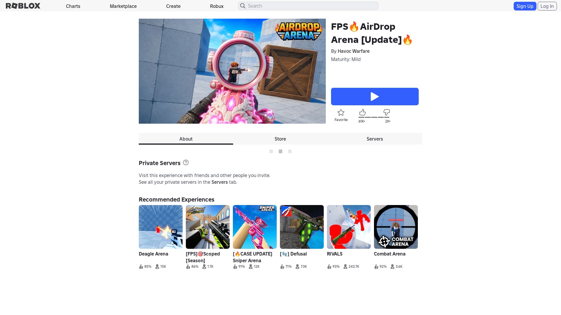 Screenshot of www.roblox.com.gr