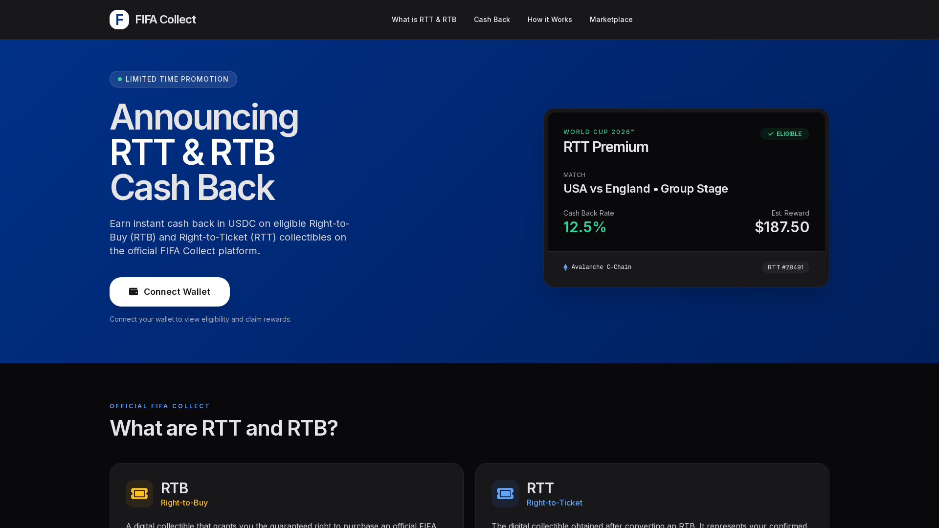 Screenshot of collect-fifacashback.com